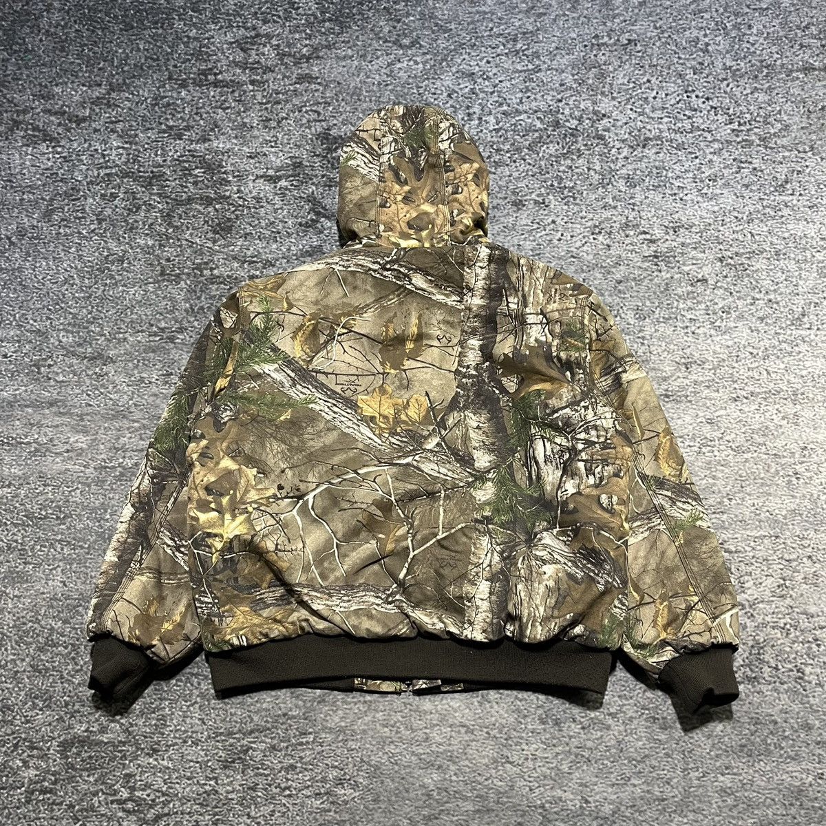 Realtree VINTAGE WOLVERINE CAMO WORKWEAR SKATER HOODED JACKET SIZE XL Size US XL / EU 56 / 4 - 2 Thumbnail