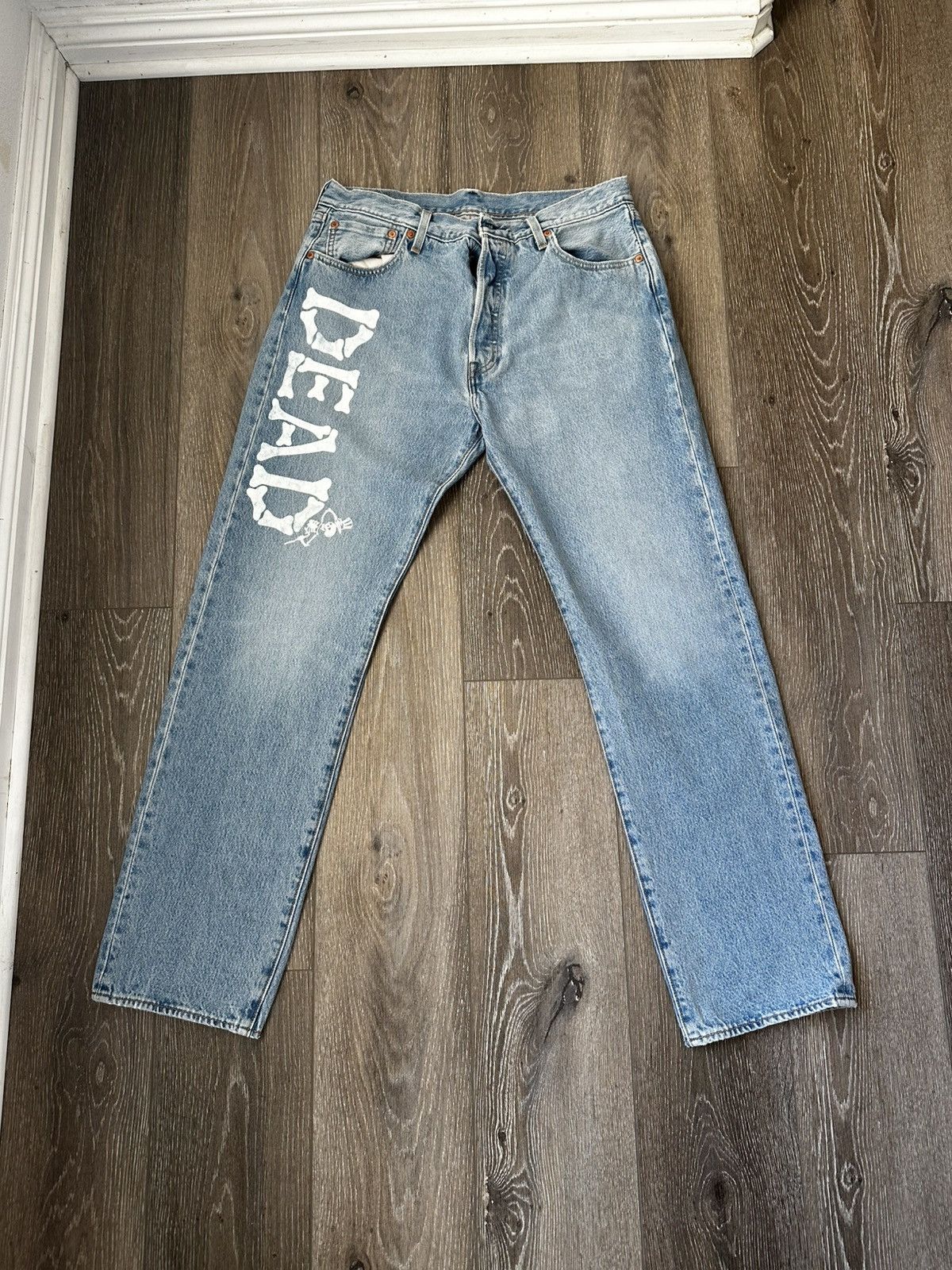 Grateful Dead × Levi's Levi’s x Grateful Dead 501 Jeans Size US 34 / EU 50 - 1 Thumbnail