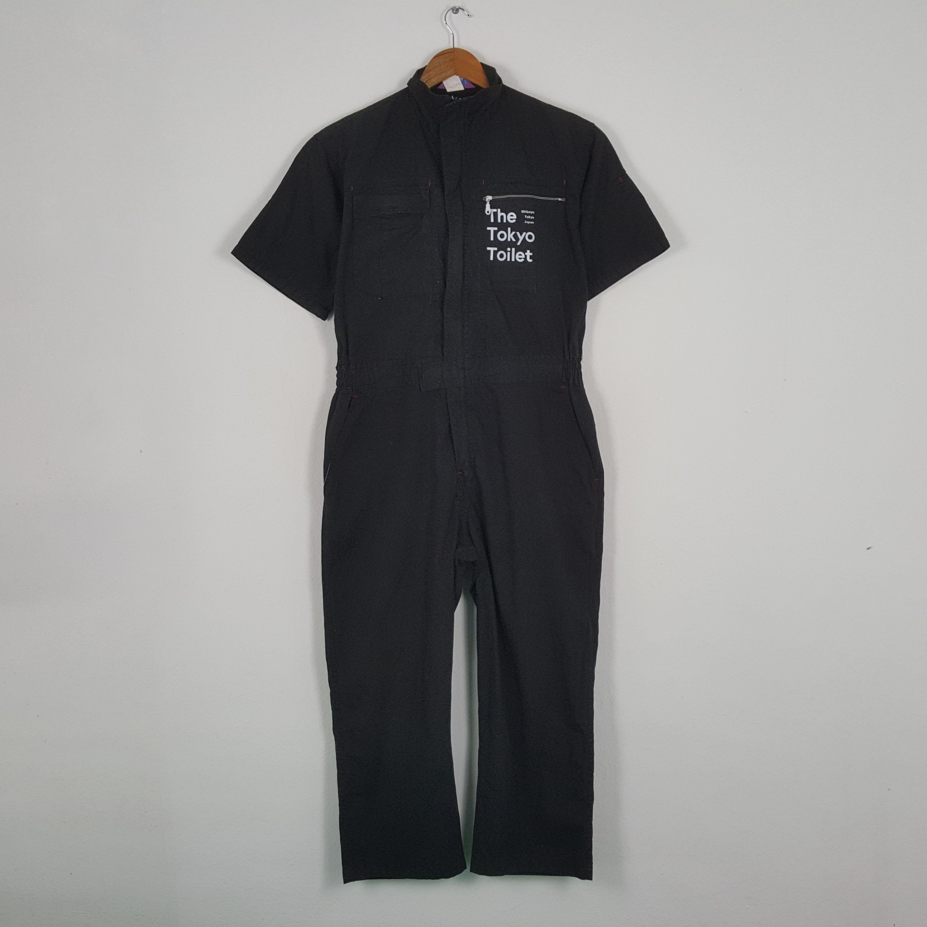 Japanese Brand × Vintage Vintage THE TOKYO TOILET Japanese Fashion Style Coverall Size US L / EU 52-54 / 3 - 4 Thumbnail