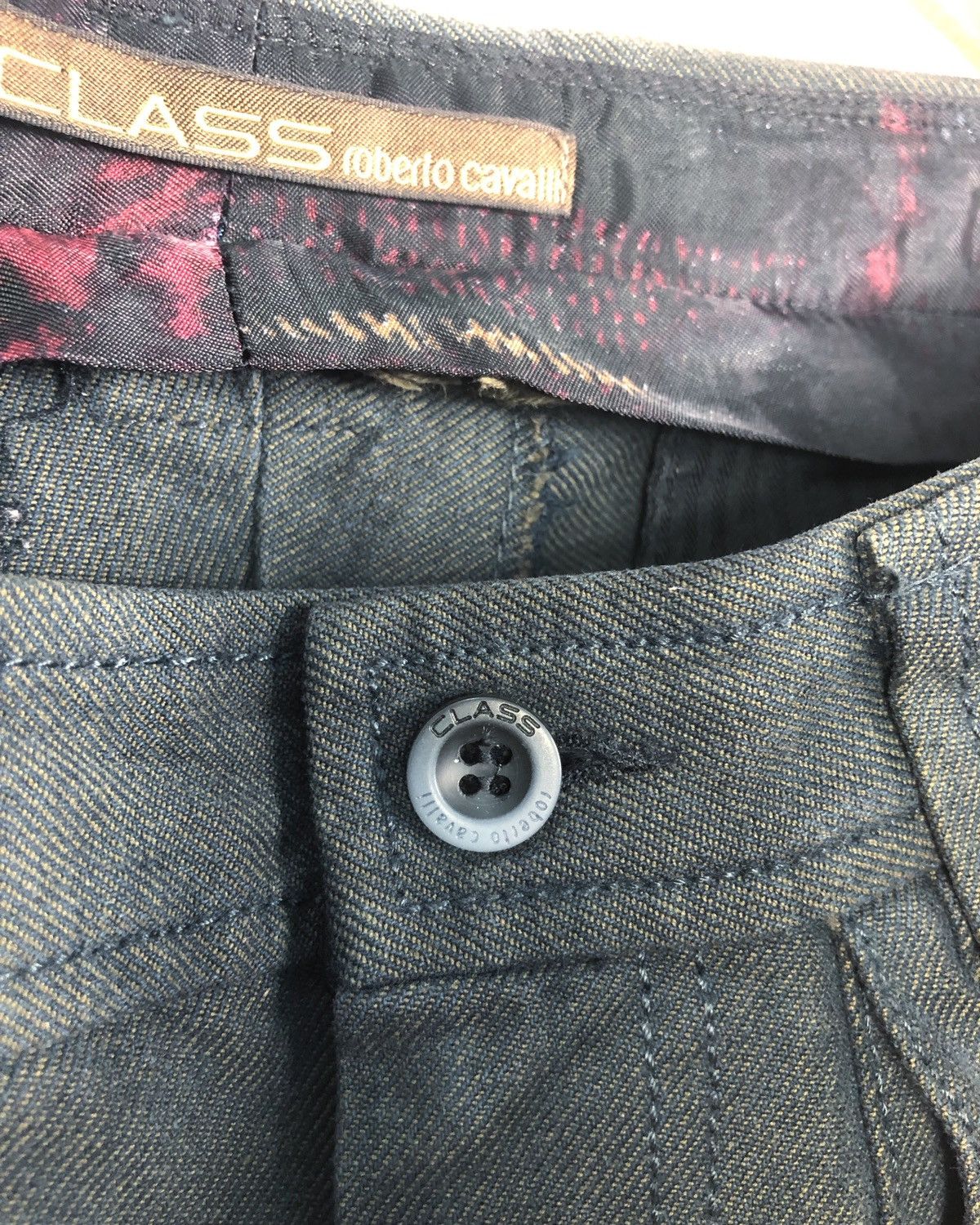 Roberto Cavalli Vintage Class by Roberto Cavalli Cargo Pants Made in Italy Size US 34 / EU 50 - 7 Thumbnail