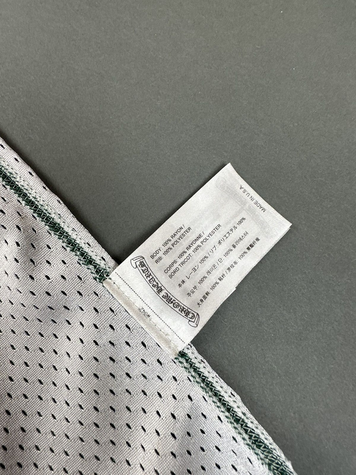 Chrome Hearts CHROME HEARTS SAMPLE REVERSIBLE BASKETBALL JERSEY Size US L / EU 52-54 / 3 - 8 Thumbnail