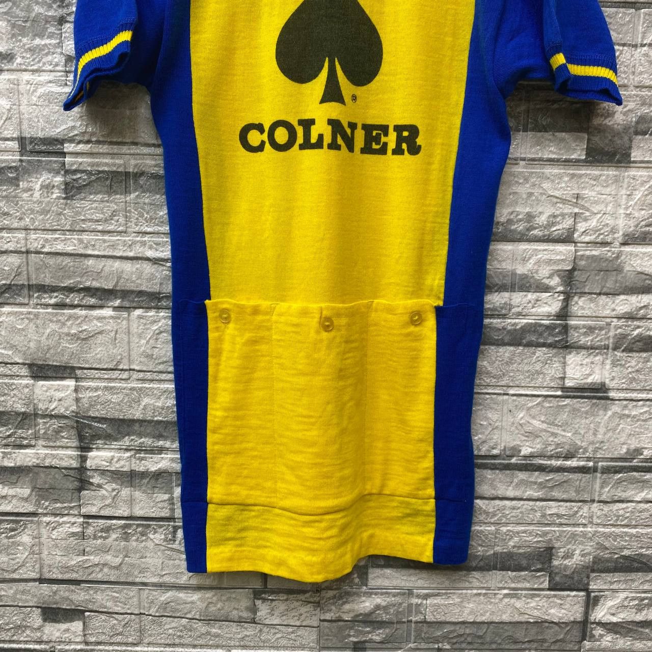 Vintage VINTAGE 70s COLNER (By Colnago)Acrilic Cycling Jersey Italy Size US M / EU 48-50 / 2 - 8 Thumbnail