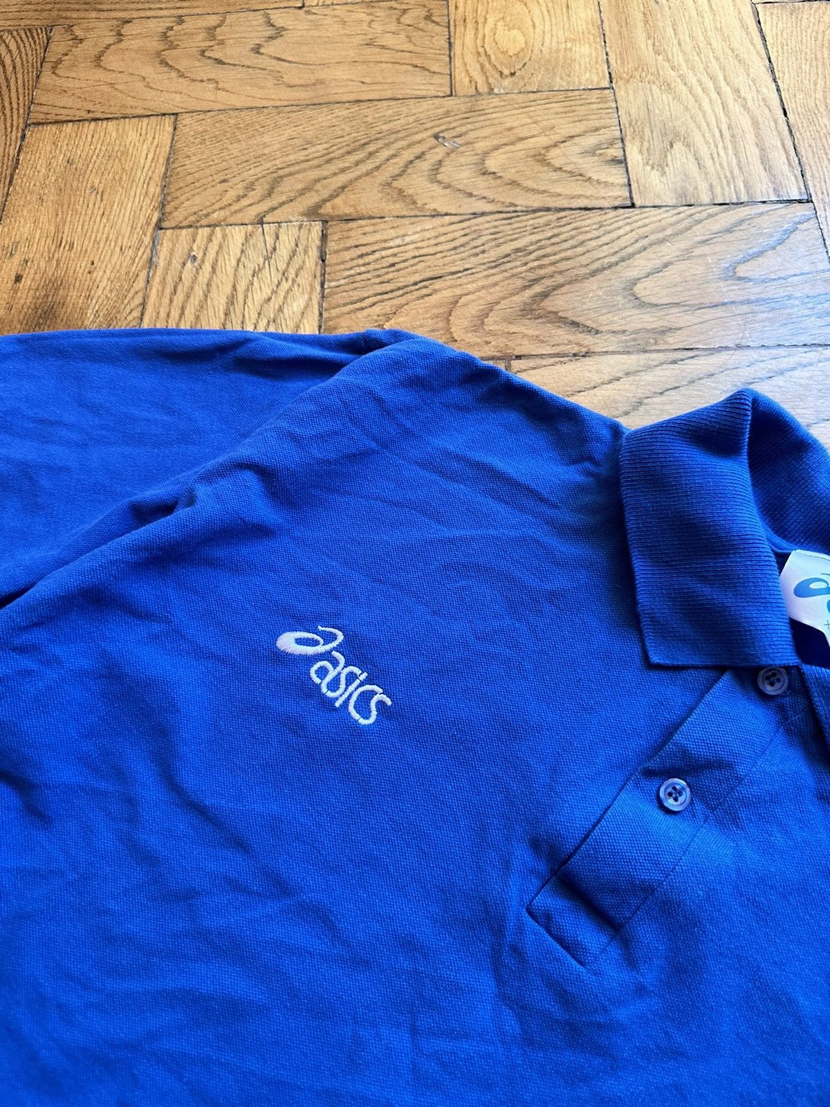Asics Leeds United Asics Vintage Soccer Cotton Jersey Size US XL / EU 56 / 4 - 3 Thumbnail
