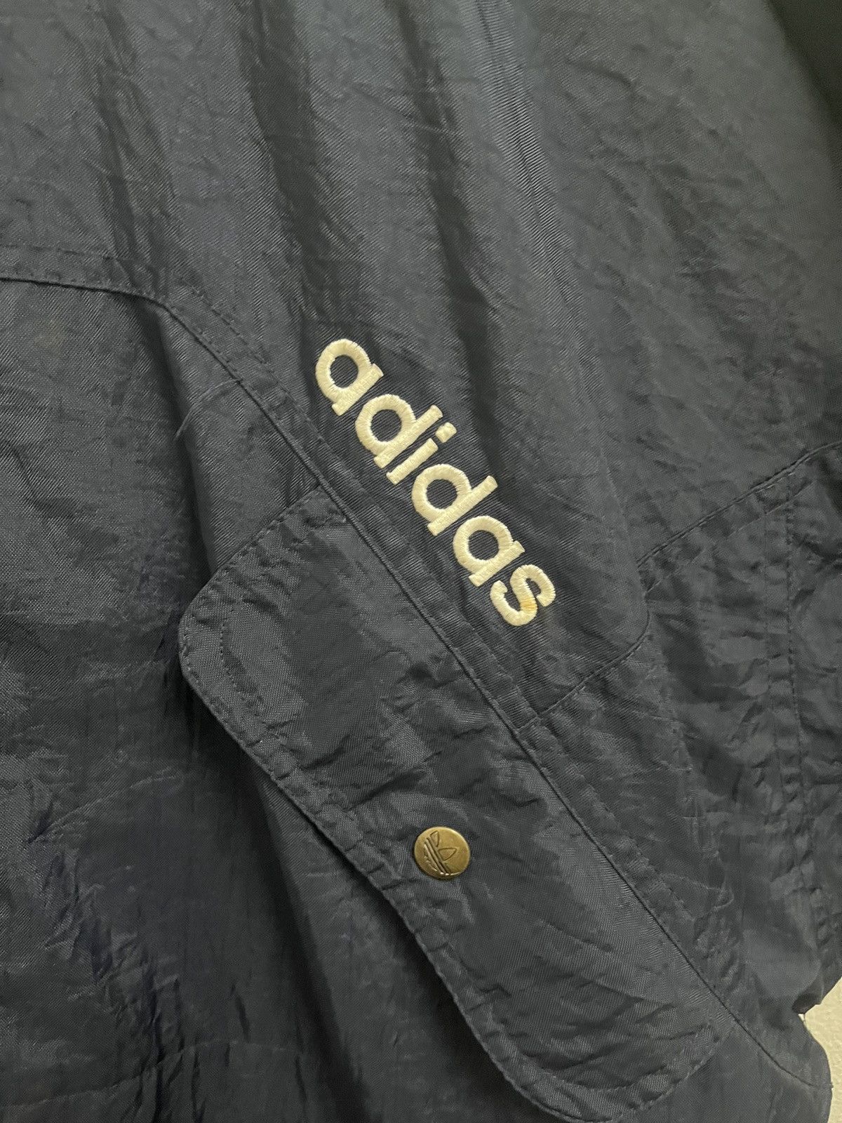 Adidas × Vintage Vintage Adidas Parka Flower Emblem Style Parka Size US M / EU 48-50 / 2 - 6 Thumbnail