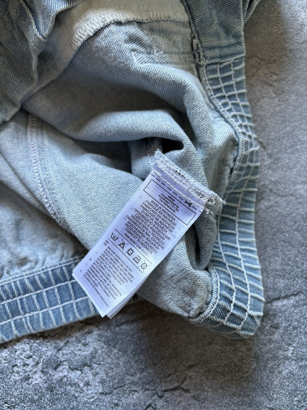 Adidas Adidas x Florucci Y2K Streetwear Women’s Denim Jacket Rare Size XS / US 0-2 / IT 36-38 - 13 Thumbnail