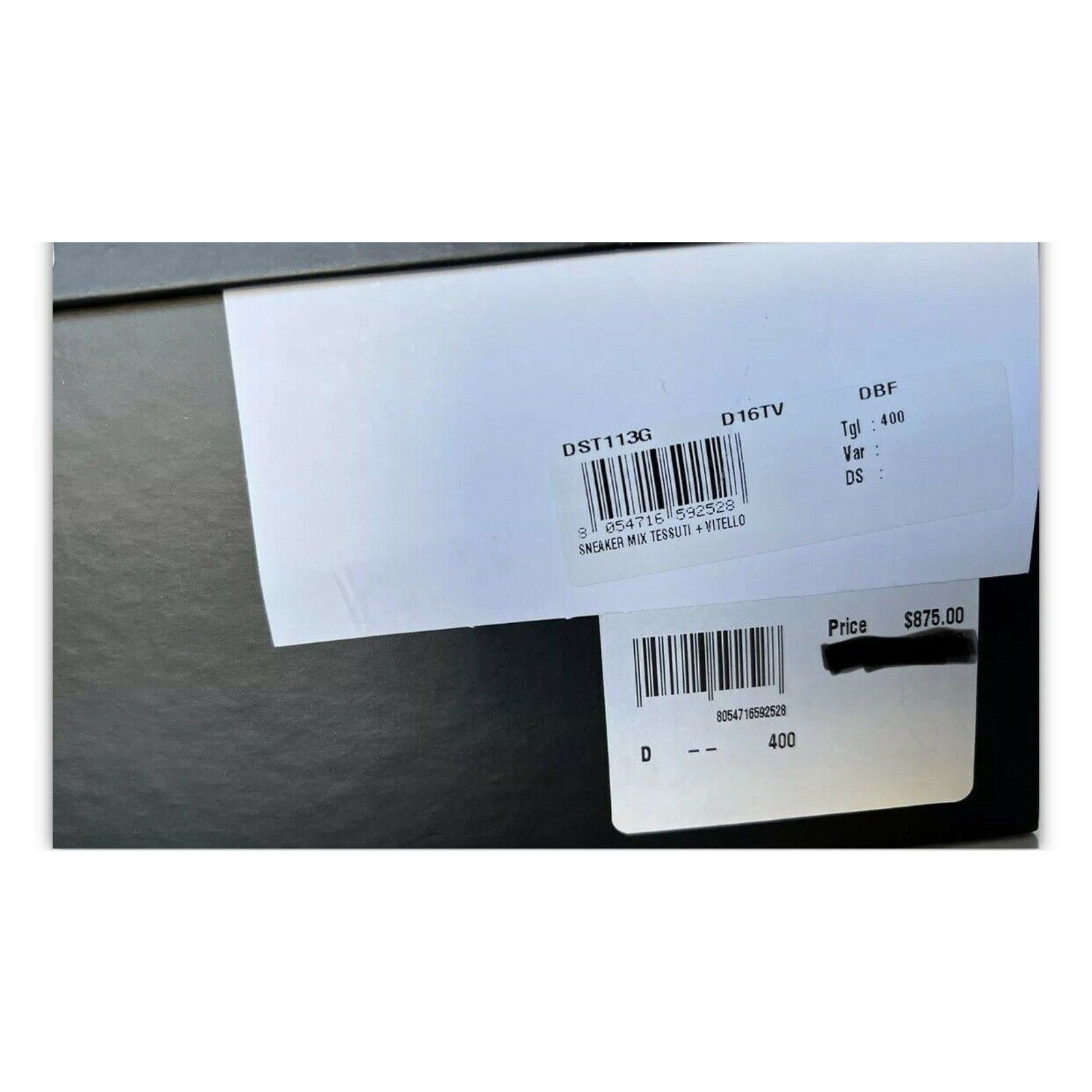 Versace VERSACE SQUALO WHITE MULTI TRAINERS Sneakers 10 US (40 Euro) Size US 10 / IT 40 - 12 Thumbnail