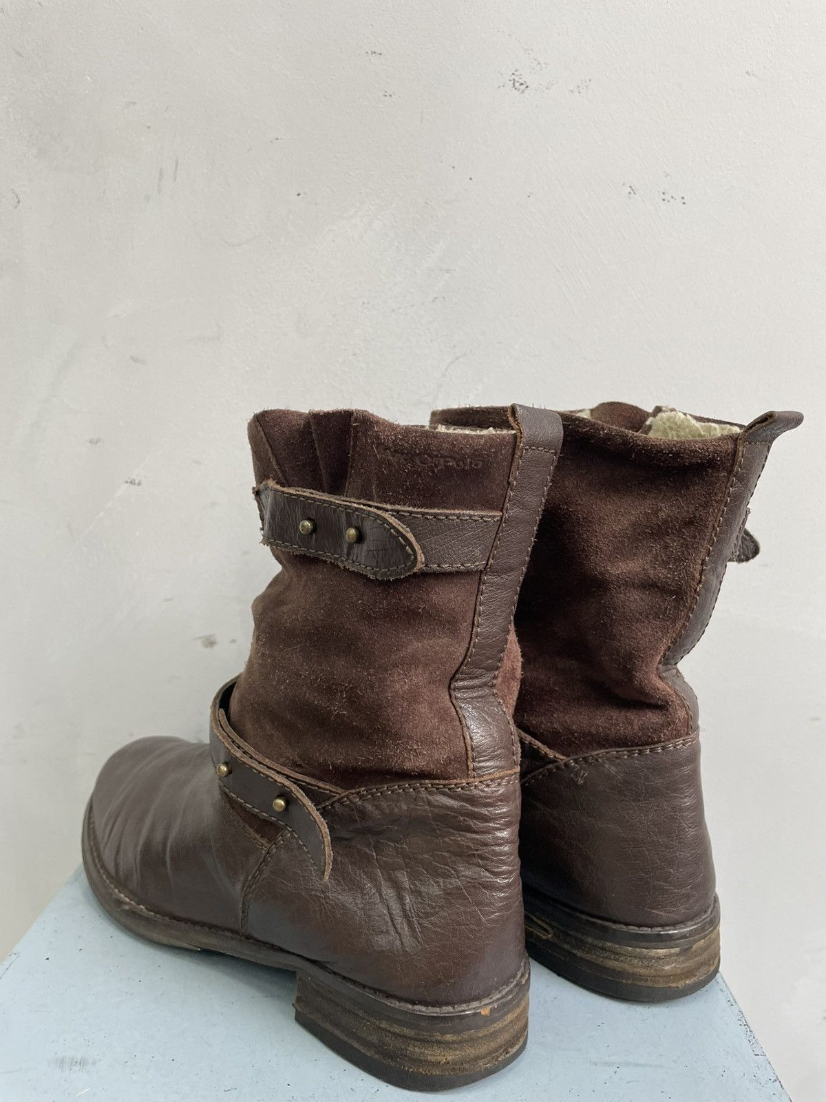 A.S.98 Ankle Avant Garde belted moto boots A.S. 98 style japanese Size US 7.5 / EU 40-41 - 7 Thumbnail