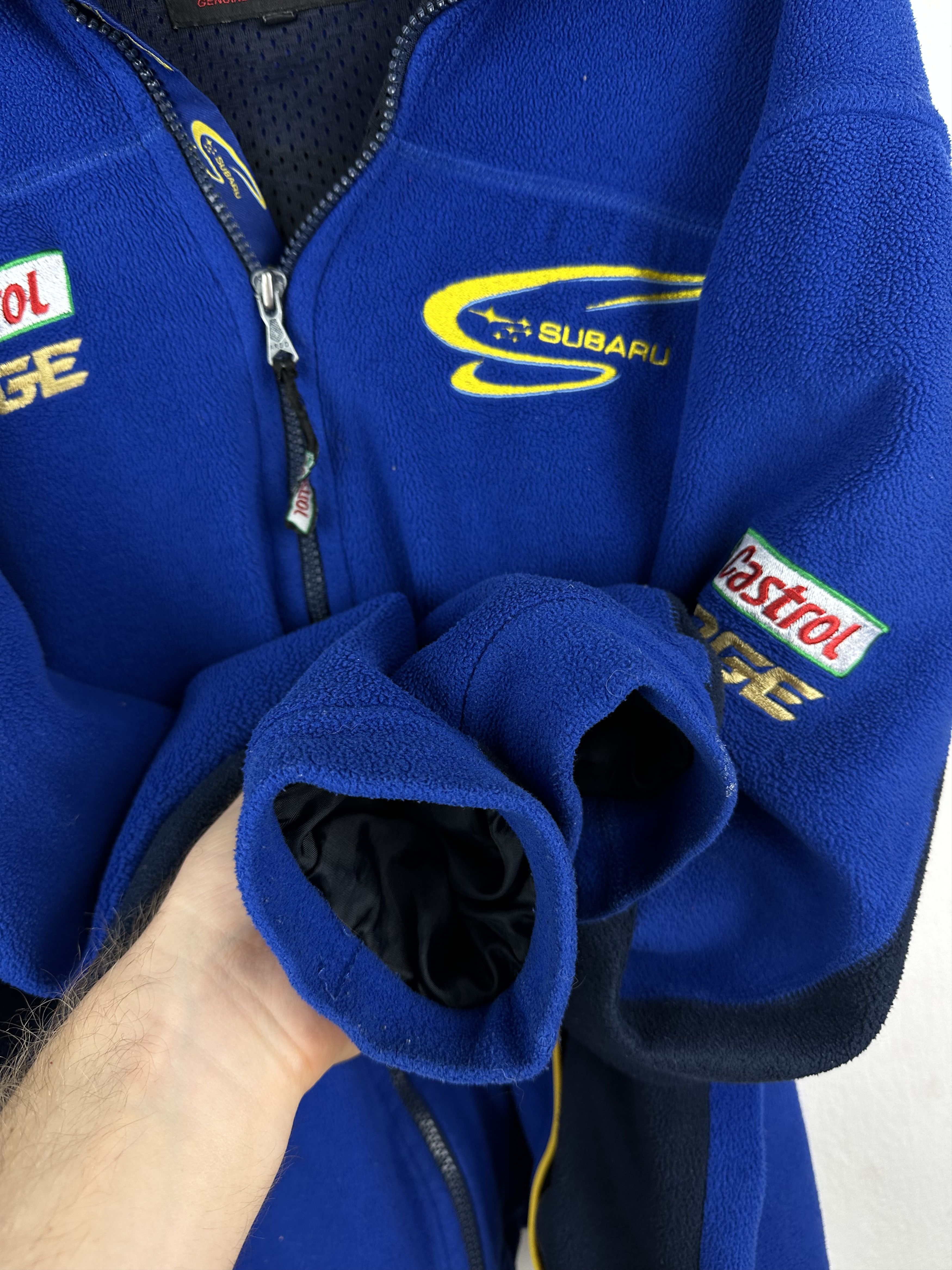 Vintage Vintage Subaru Racing Fleece Zip Jacket Rare Marlboro Size US M / EU 48-50 / 2 - 10 Thumbnail