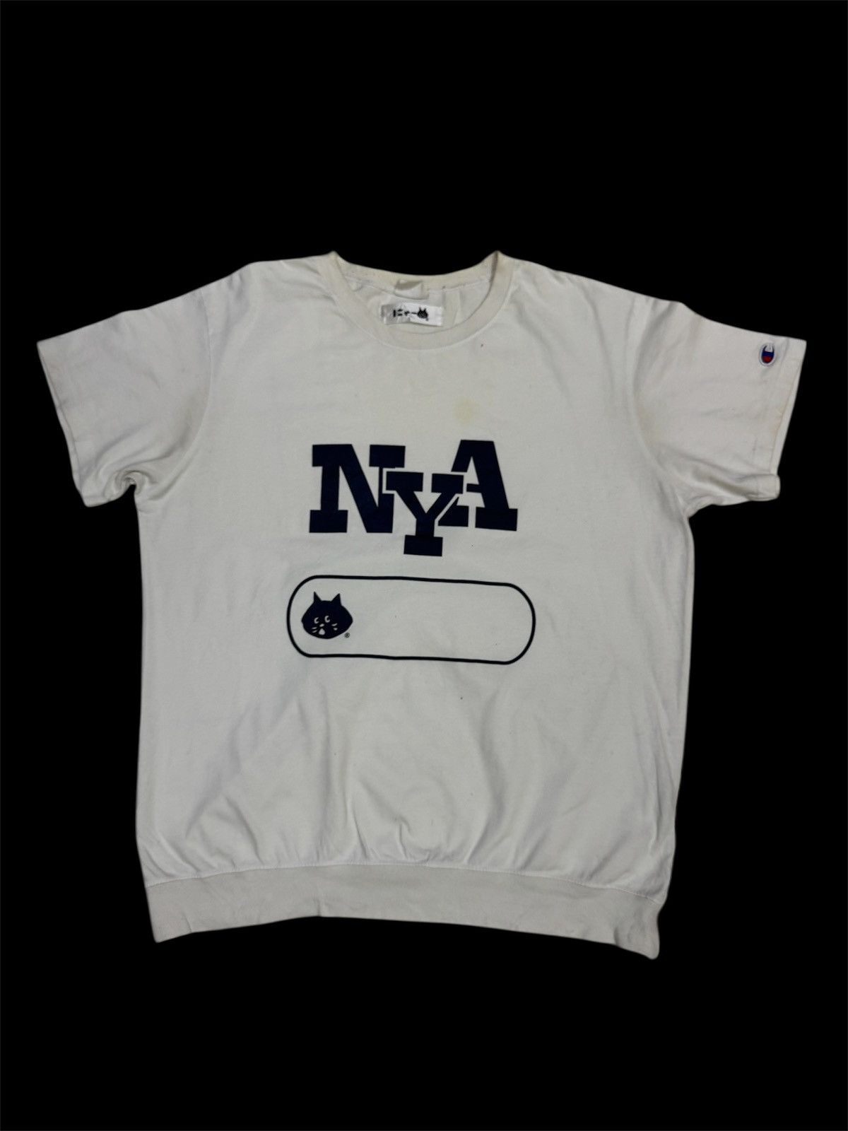 Champion × Ne-Net Ne-net x Champion Nya Reverse Weave short-sleeved sweatshirt Size L / US 10 / IT 46 - 2 Thumbnail