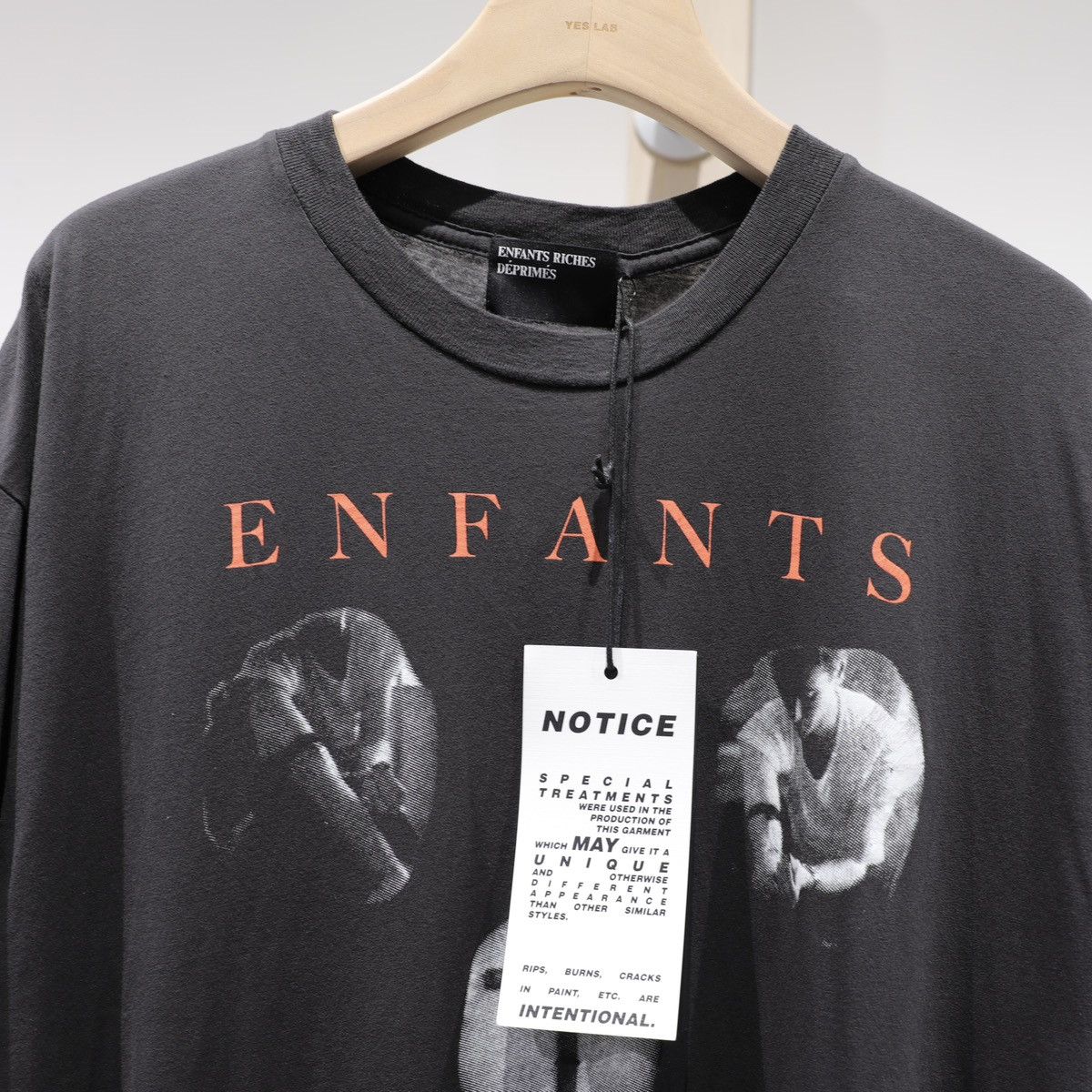 Enfants Riches Deprimes Enfants Riches Deprimes Faded Black Narcotica T-Shirt Size US XL / EU 56 / 4 - 4 Thumbnail