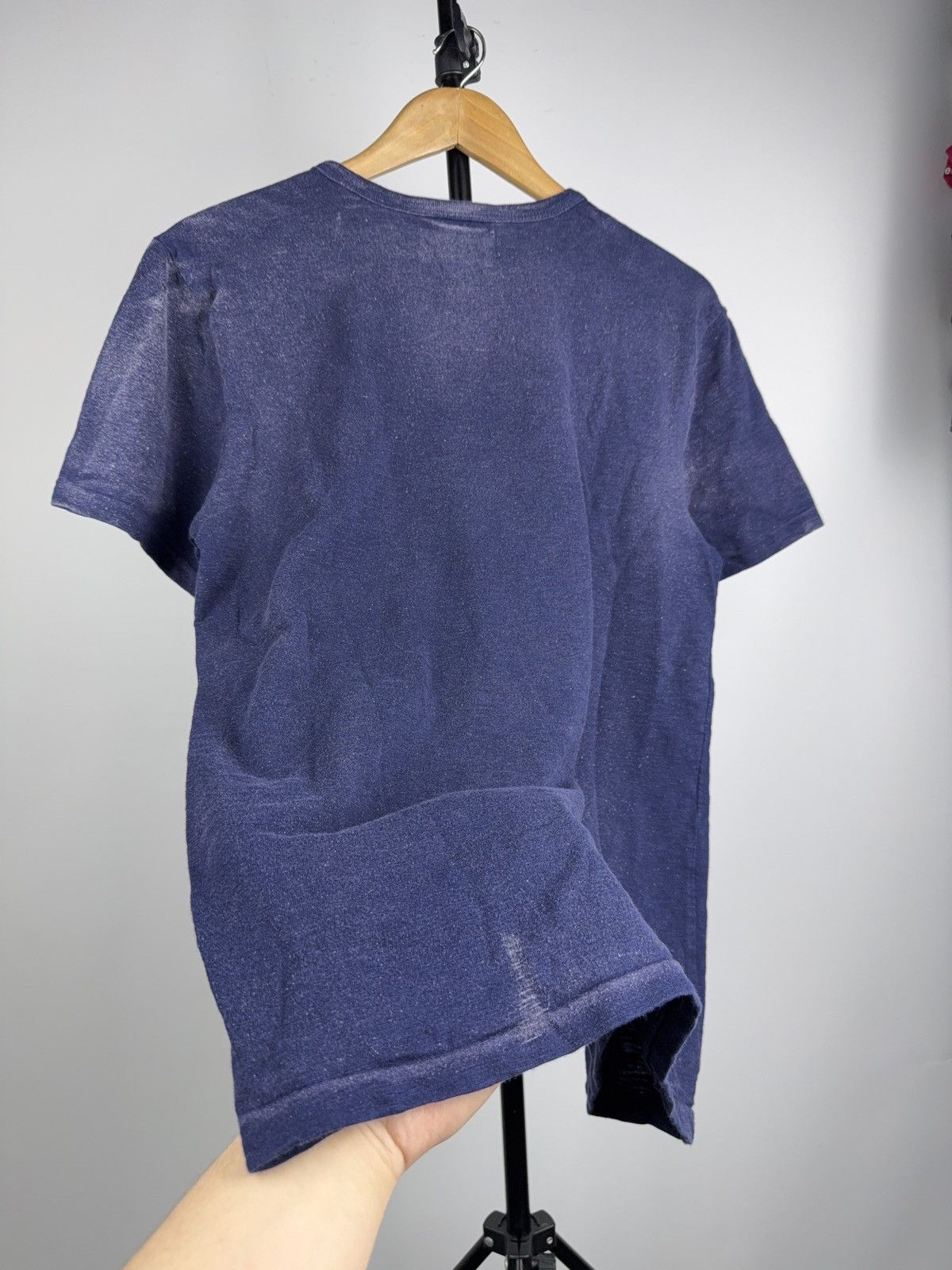 Denim & Supply Ralph Lauren 00s Y2K Ralph Lauren Denim Supply USA Graphic Tee Navy M Size US M / EU 48-50 / 2 - 14 Thumbnail