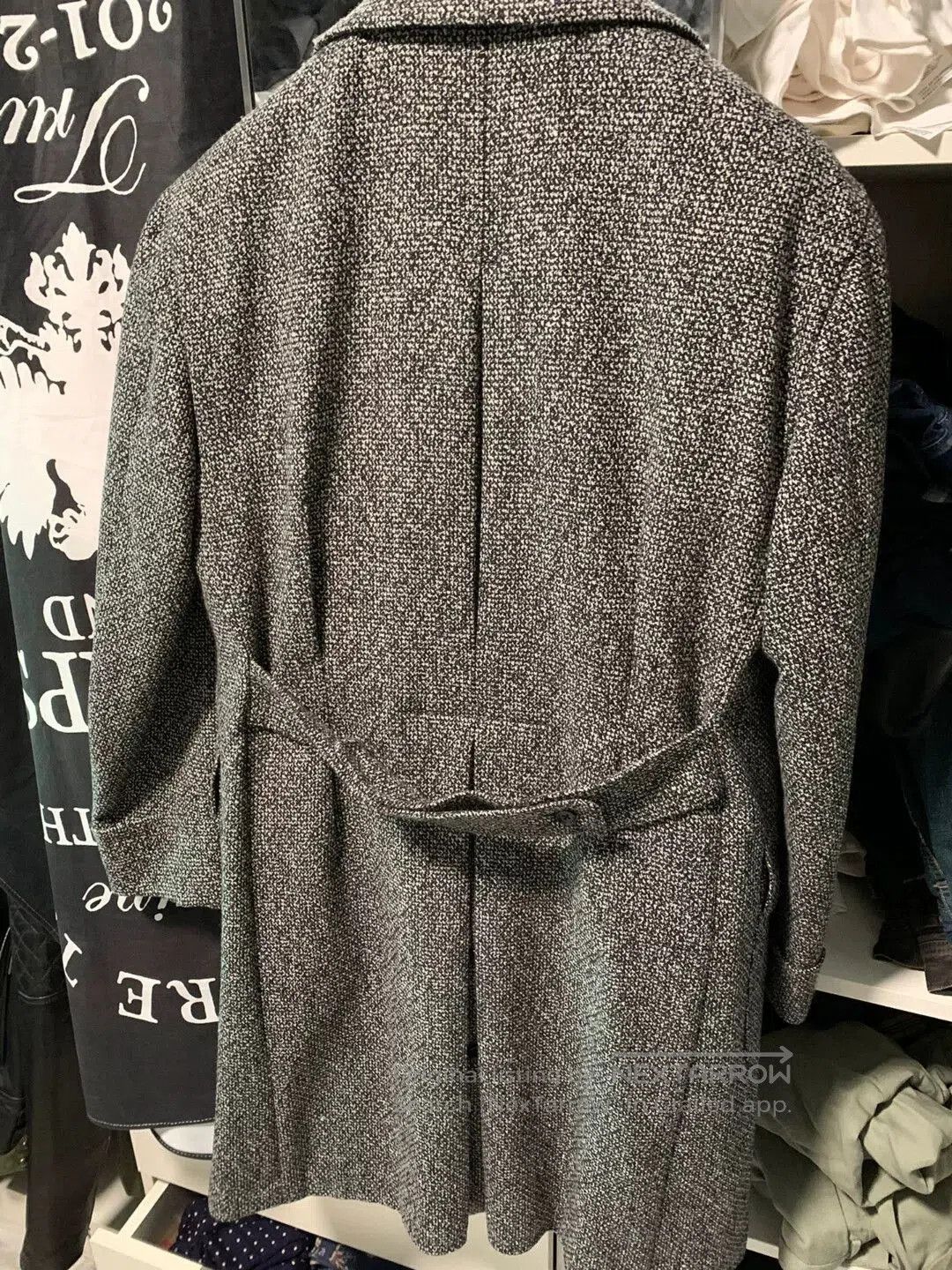 Ring Jacket luxury black and white polo coat. Size US M / EU 48-50 / 2 - 6 Thumbnail