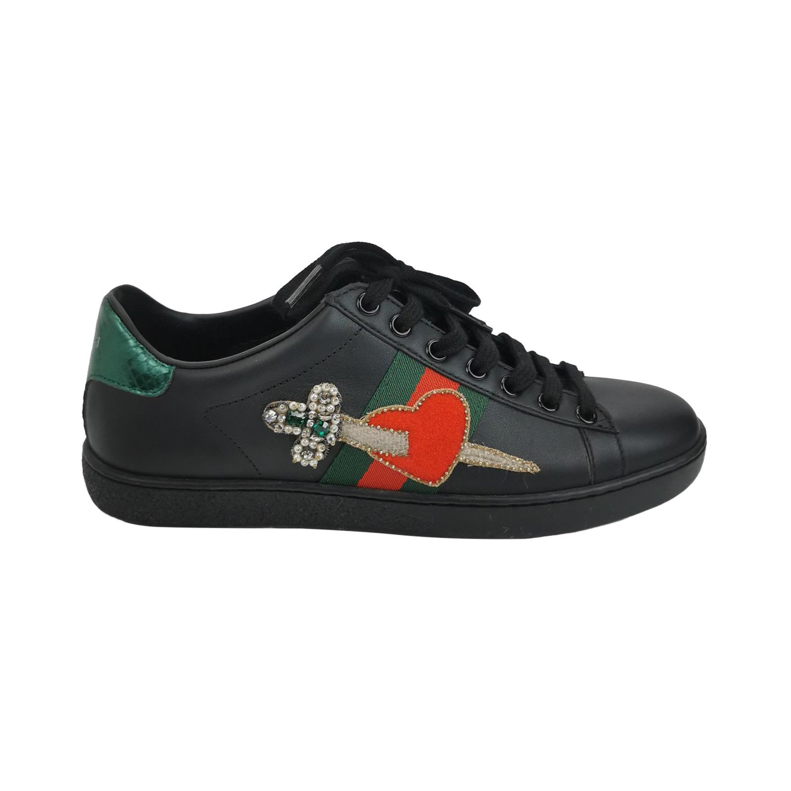 Gucci Gucci Women 6-5 Lowtop Sneakers Size US 6.5 / IT 36.5 - 1 Thumbnail