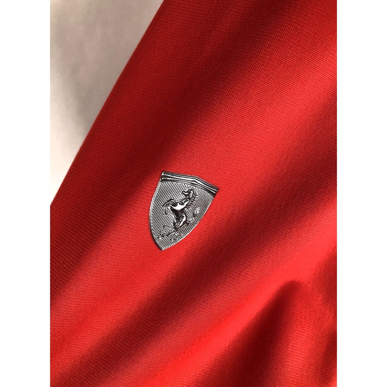 Puma PUMA Ferrari Embroidered Mens Jacket Short/Small Red Zip Jacket Mens Branded Theme: Ferrari Embroidered Size US S / EU 44-46 / 1 - 4 Thumbnail