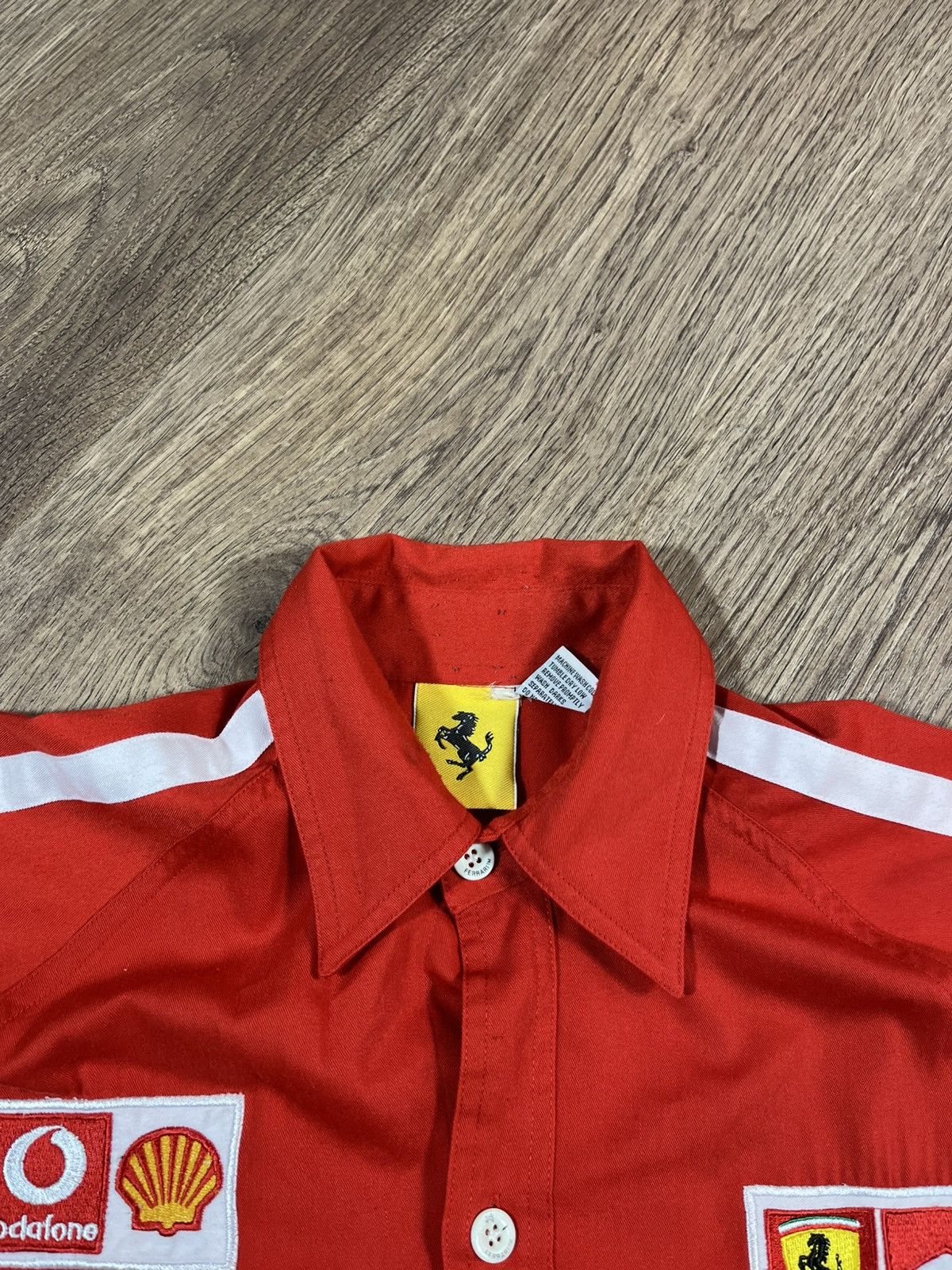 Ferrari Vintage 1996 Ferrari Marlboro Racing F1 Shirt Size US L / EU 52-54 / 3 - 5 Thumbnail
