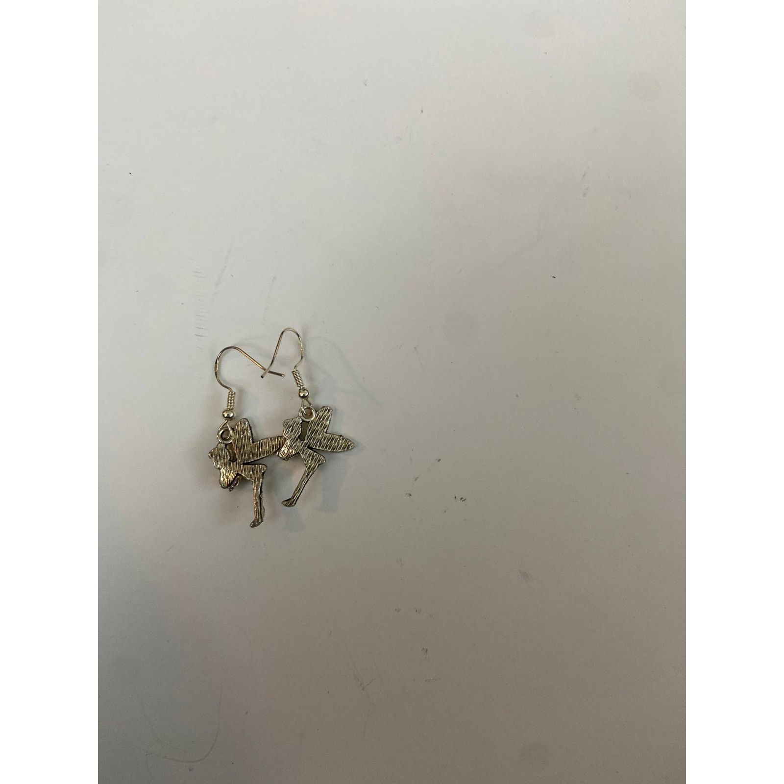 Handmade Cute handmade fairy earrings silver tone Size ONE SIZE - 2 Thumbnail