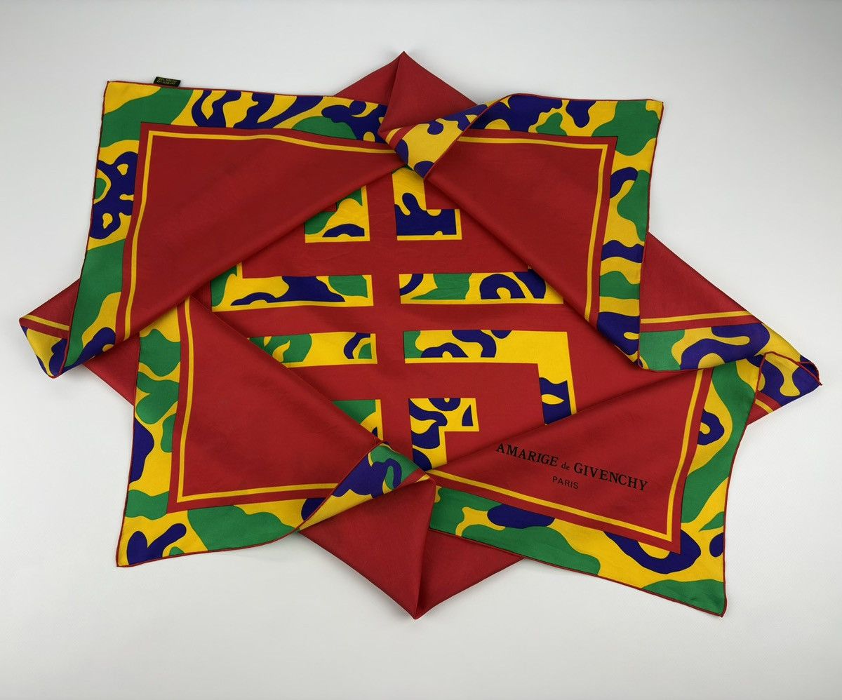 Givenchy Amarige de Givenchy Paris silk Scarf Parfums Givenchy Size ONE SIZE - 6 Thumbnail