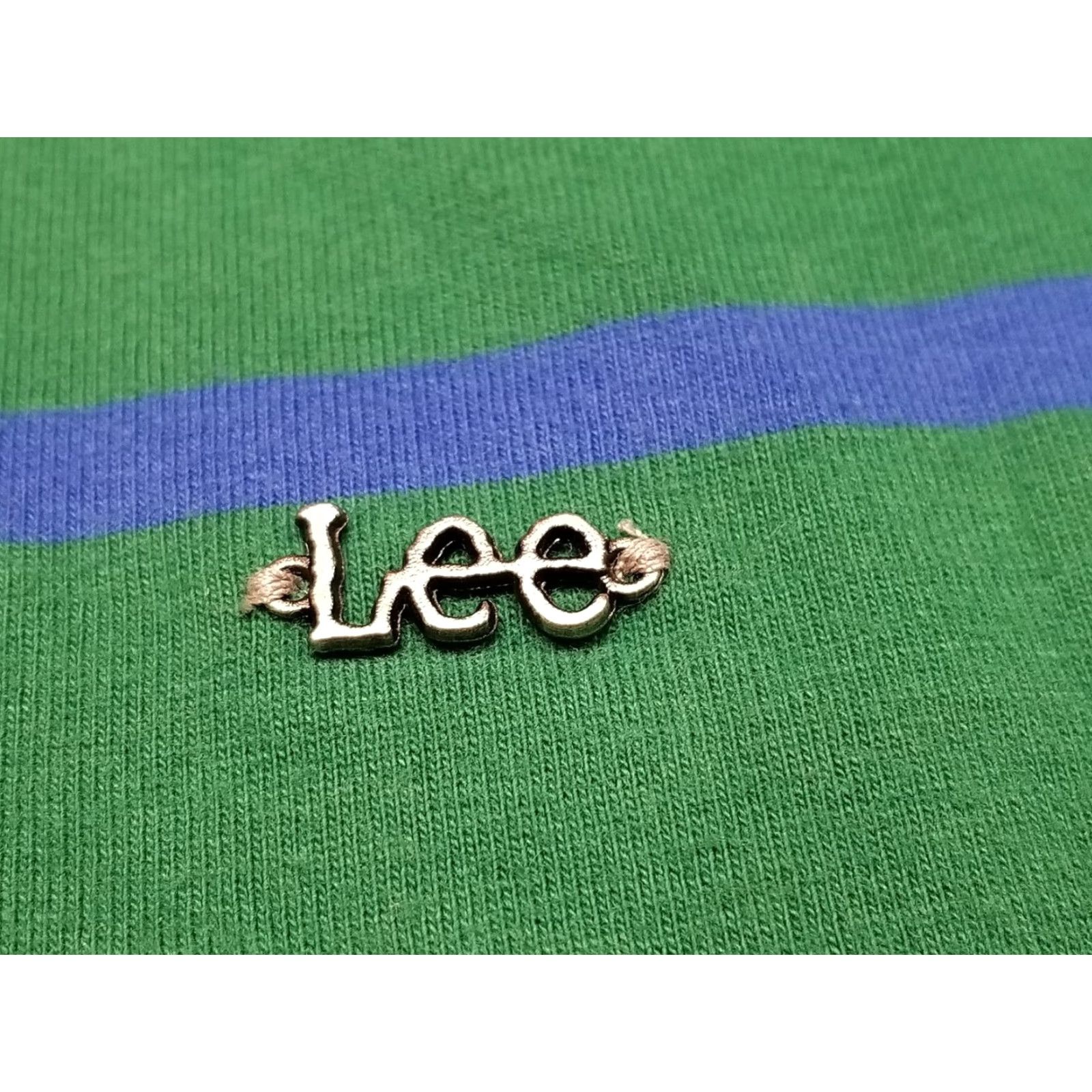 Lee Lee Polo Shirt Mens L Green 100% Cotton Short Sleeve Casual Polo Shirt Lee Size US L / EU 52-54 / 3 - 6 Thumbnail