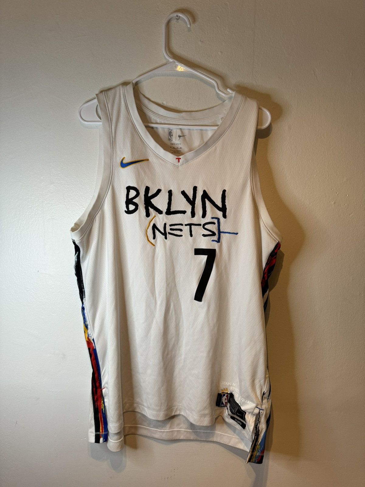 Nike Brooklyn Nets KEVIN DURANT Nike 2020-21 City Jersey Size 52 Size US XL / EU 56 / 4 - 1 Thumbnail