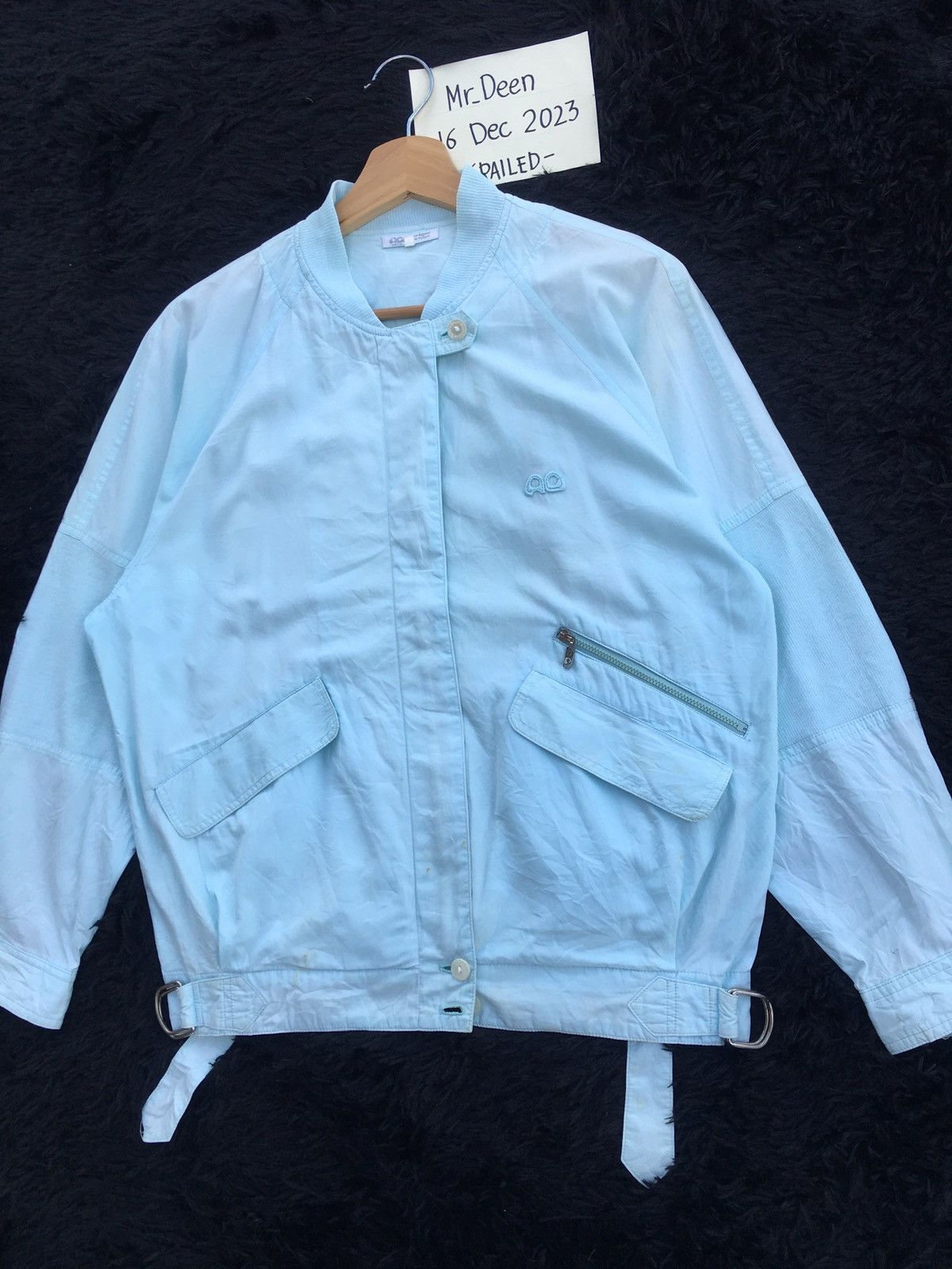 Courreges Rare Vintage Courreges Nylon Sweater Windbreaker Size US M / EU 48-50 / 2 - 6 Thumbnail