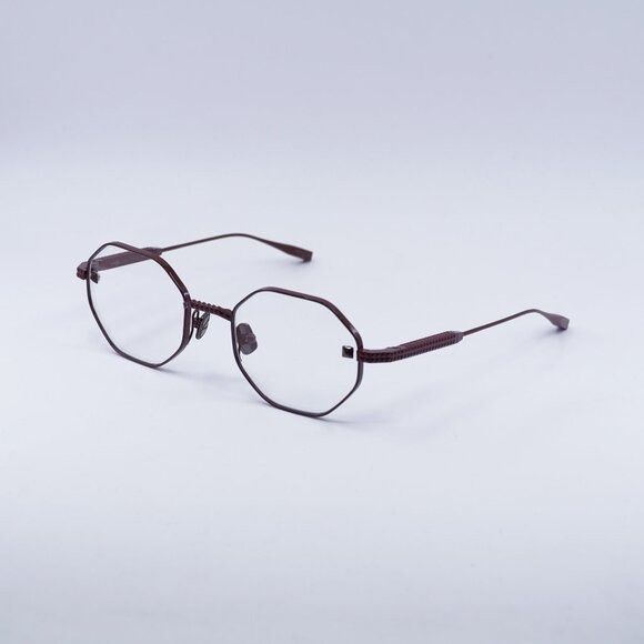 Valentino Valentino V-STUD VLX-122B Eyeglasses Bordeaux 52mm Geometric Size ONE SIZE - 1 Thumbnail