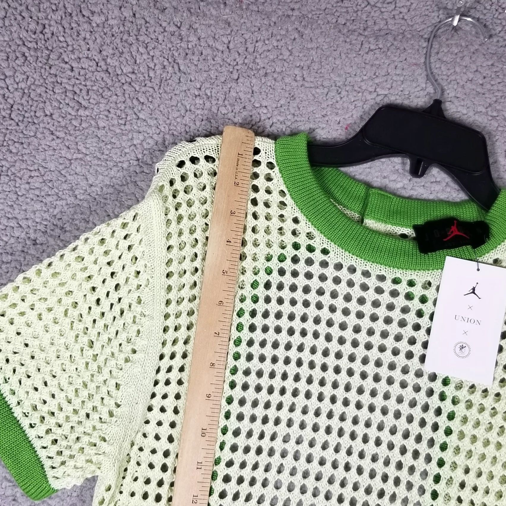 Jordan Brand Air Jordan Dress Womens M Green FD4254-303 Bephies Beauty Supply UNION x Bephies Beauty Supply Midi Sheer 90s? Size M / US 6-8 / IT 42-44 - 5 Thumbnail