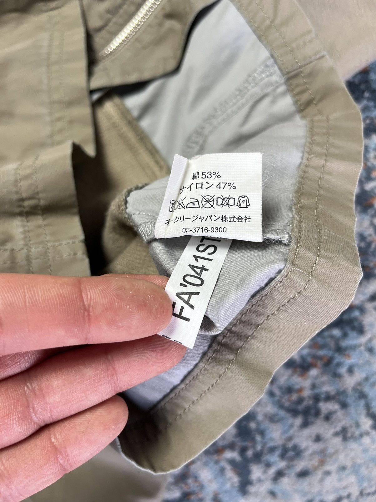 Japanese Brand × Oakley Vintage 90s Archive Oakley nylon cropped biker jacket Size S / US 4 / IT 40 - 19 Thumbnail