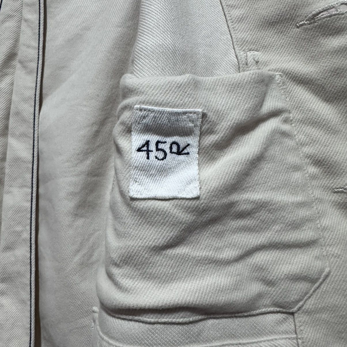 45rpm 45RPM JAPANESE MADE STAND COLLAR WORK JACKET CHORE OSAKA 5 Size US M / EU 48-50 / 2 - 5 Thumbnail