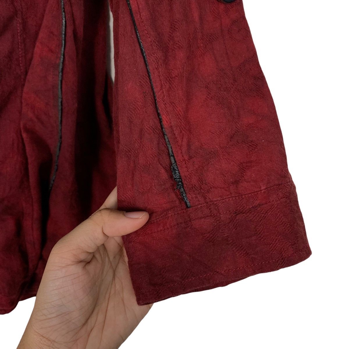 semanticdesign Semantic Design Hooded Red Jacket Size M / US 6-8 / IT 42-44 - 14 Thumbnail