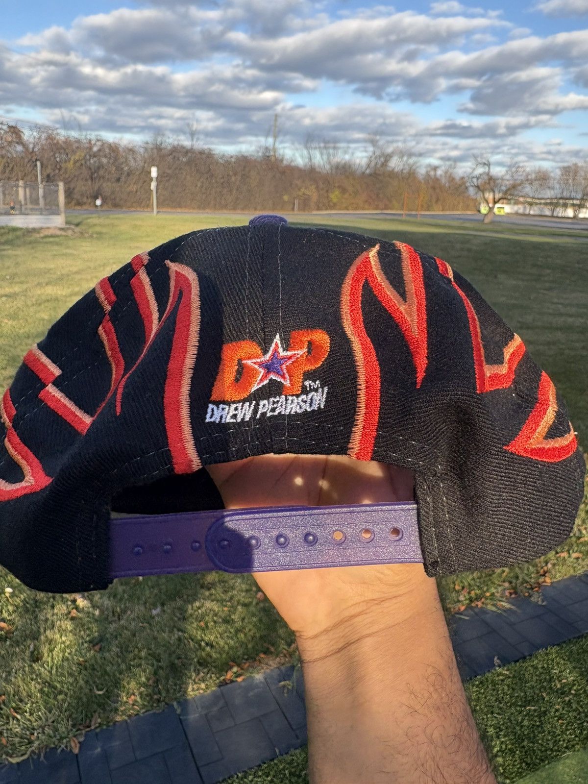 Drew Pearson Phoenix Suns NBA VTG 90s Drew Pearson Claw Snapback Hat Cap Size ONE SIZE - 8 Thumbnail
