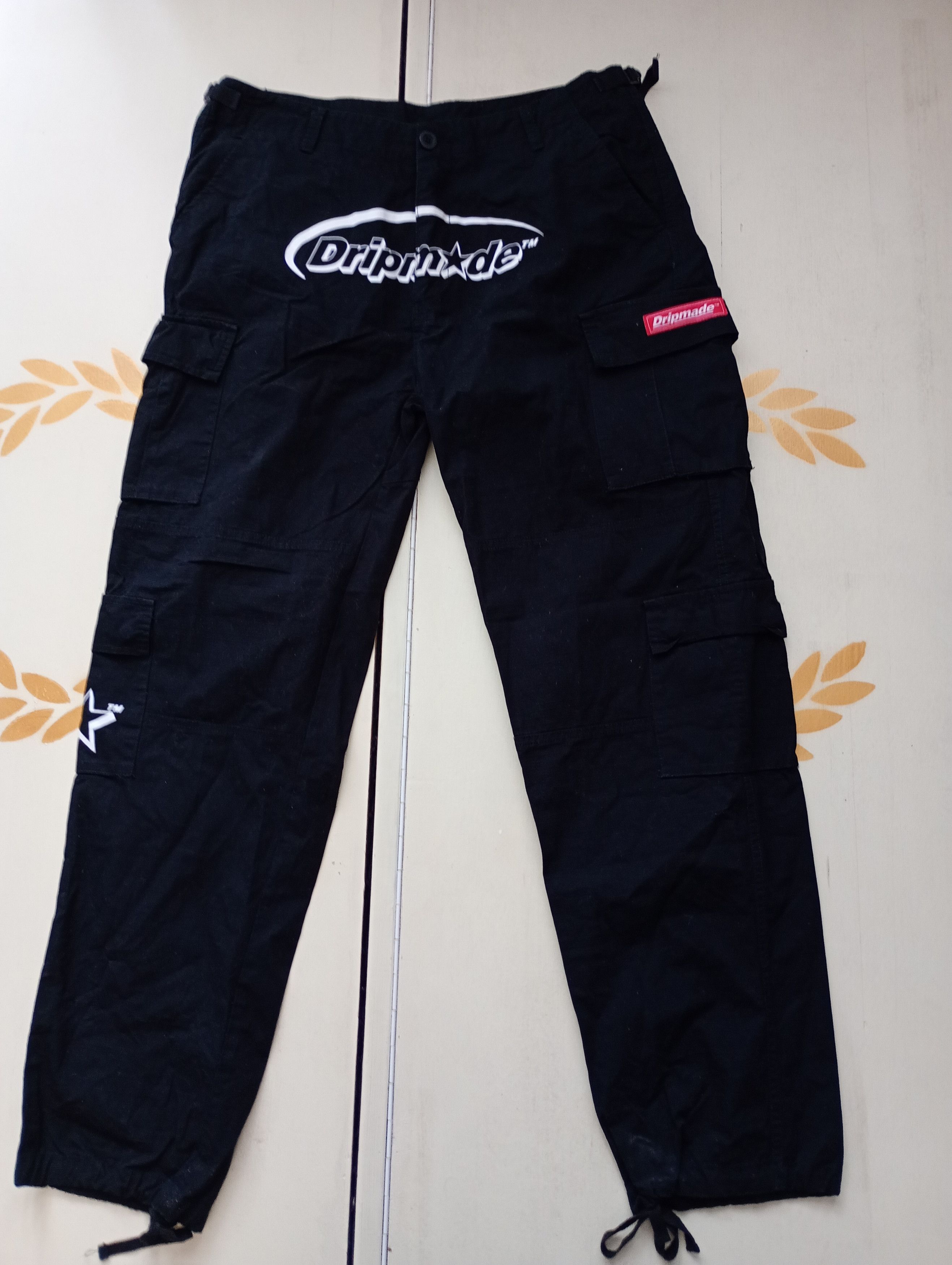 Vintage Dripmade Cargo Pants size XL Size US 36 / EU 52 - 1 Thumbnail