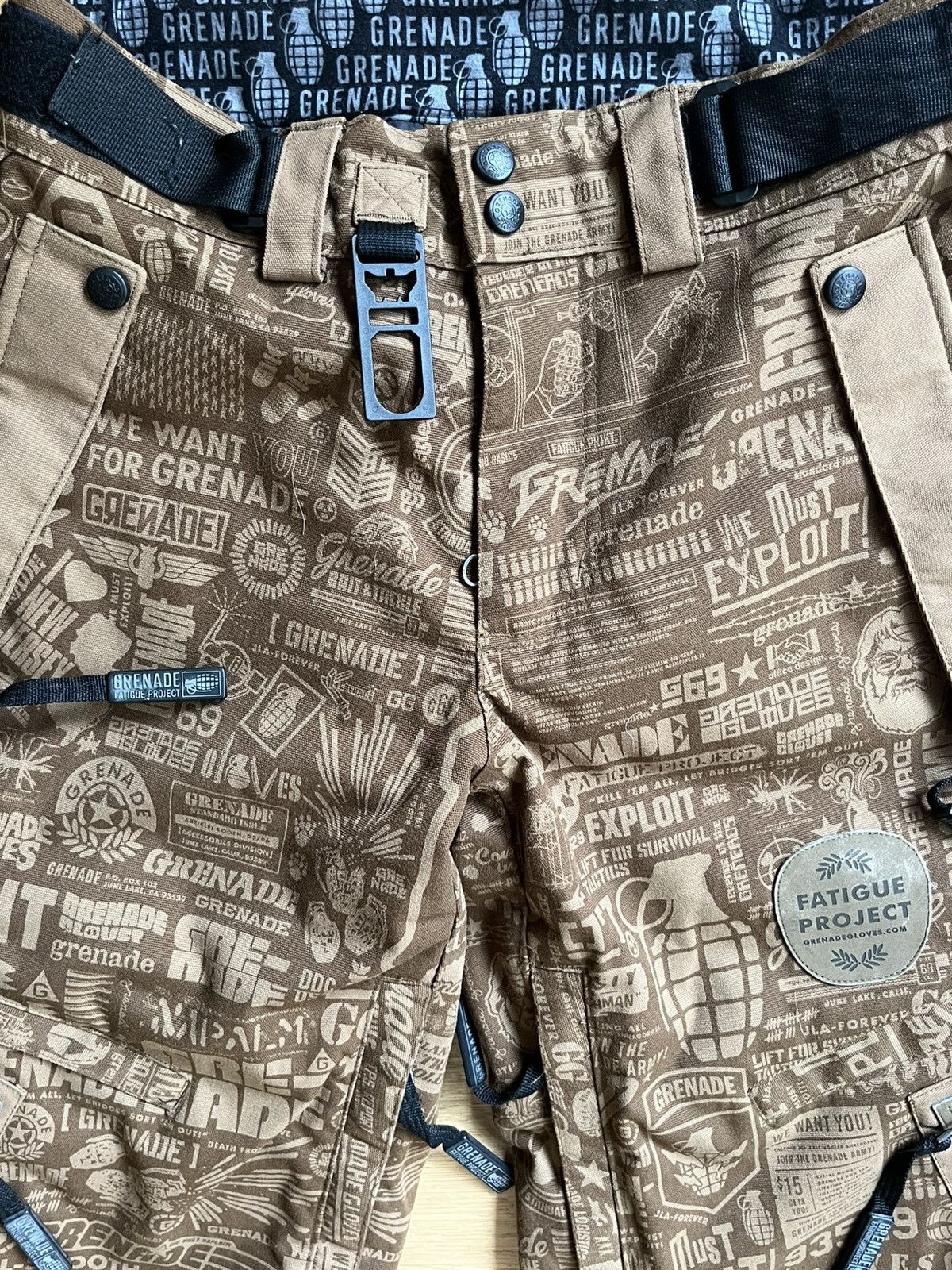 Grenade Fatigue Project Graphic Ski Pants