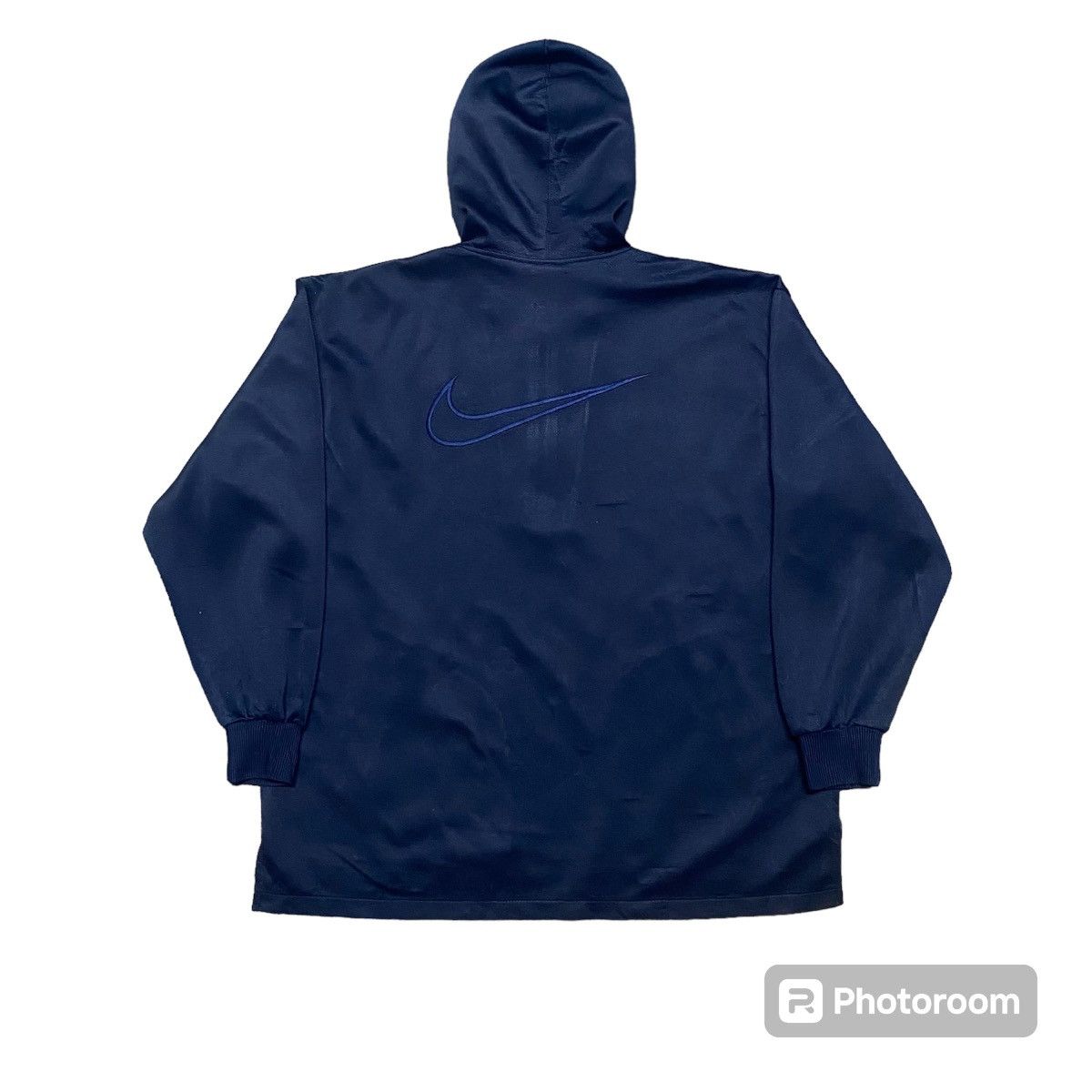 Vintage Rare‼️🔥Vintage Nike Center Swoosh Embroidery Half Zipper Size US L / EU 52-54 / 3 - 2 Thumbnail