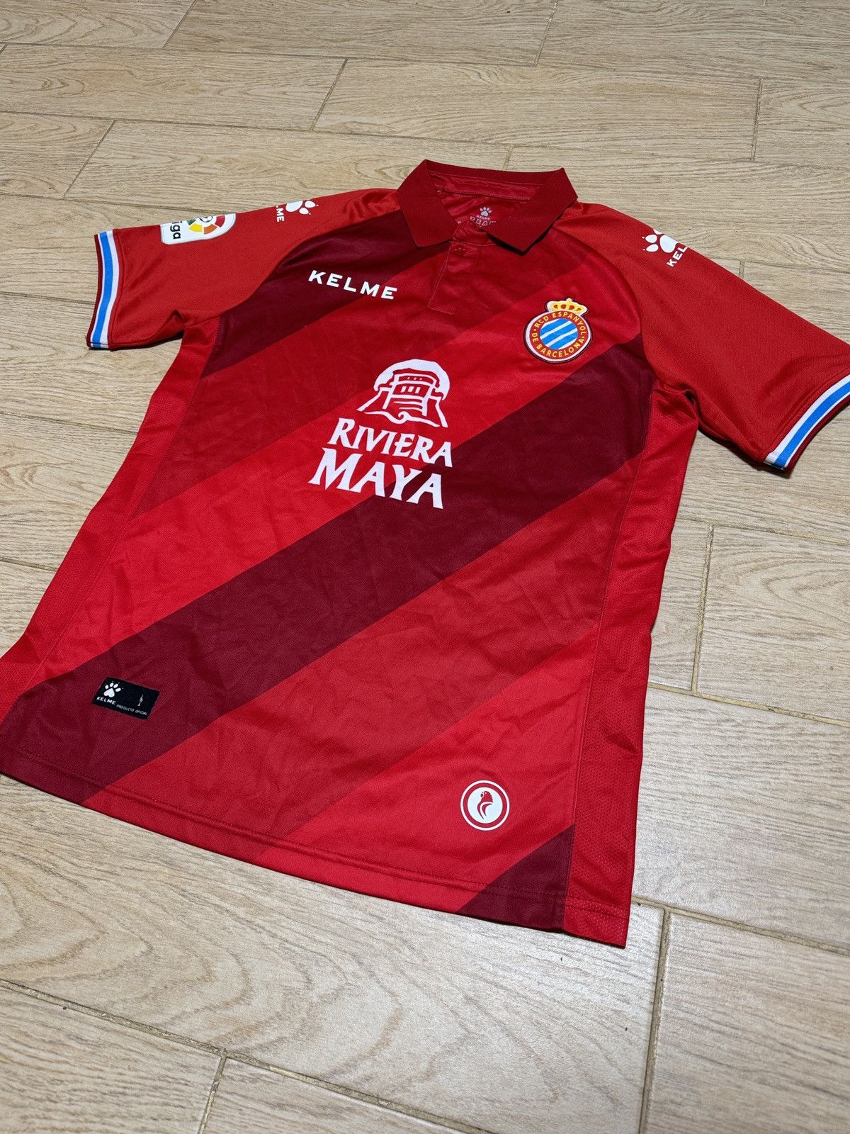 Vintage Vintage Kelme Barcelona Rivera Maya distressed jersey soccer Size US M / EU 48-50 / 2 - 2 Thumbnail
