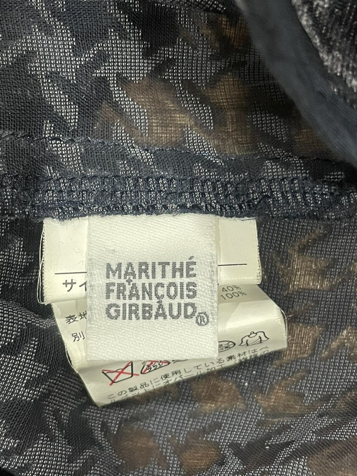Marithe + Francois Girbaud Marithe Francois Girbaud Mesh Tops Size S / US 4 / IT 40 - 5 Thumbnail
