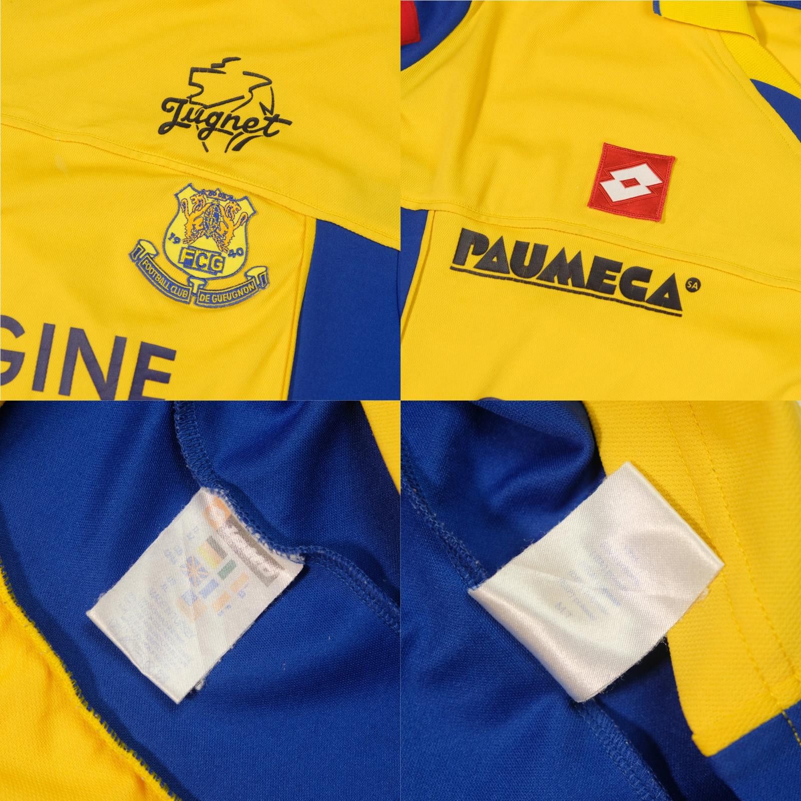 Lotto Sport 2003/04 Gueugnon Home Shirt (L) Size US L / EU 52-54 / 3 - 5 Thumbnail