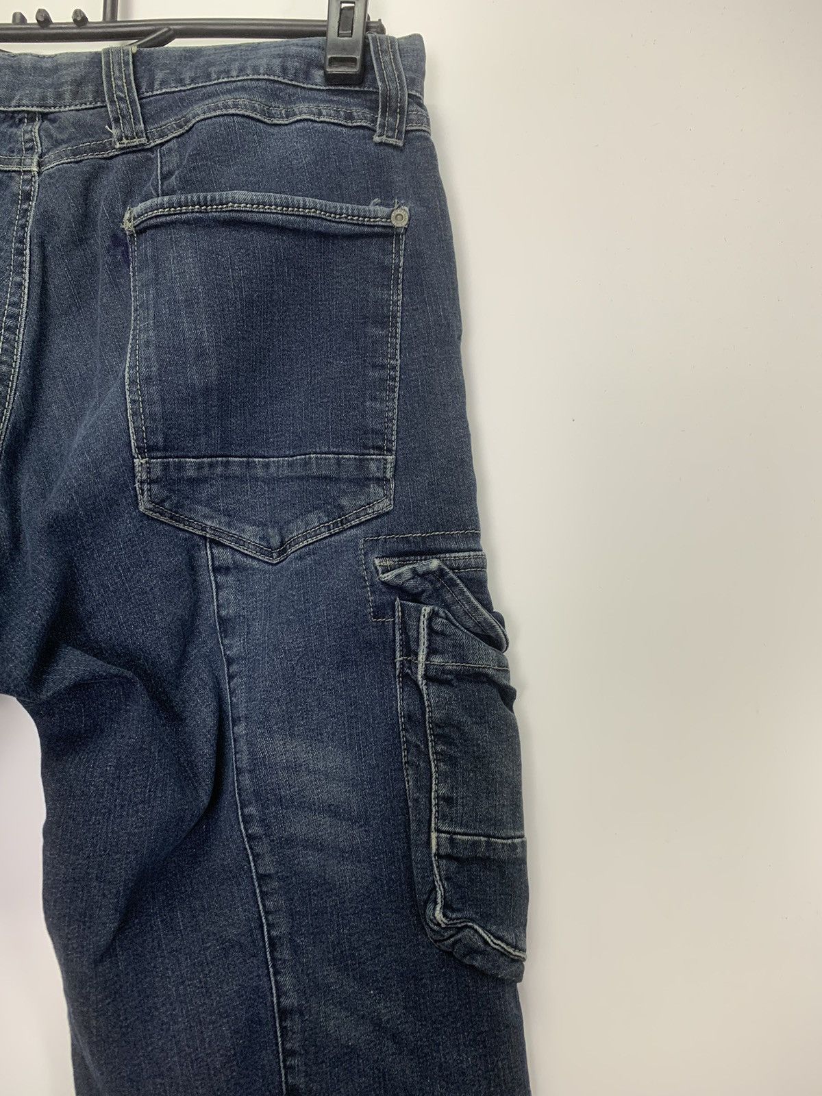 Japanese Brand × Vintage Vintage Cargo denim pant Size US 30 / EU 46 - 11 Thumbnail