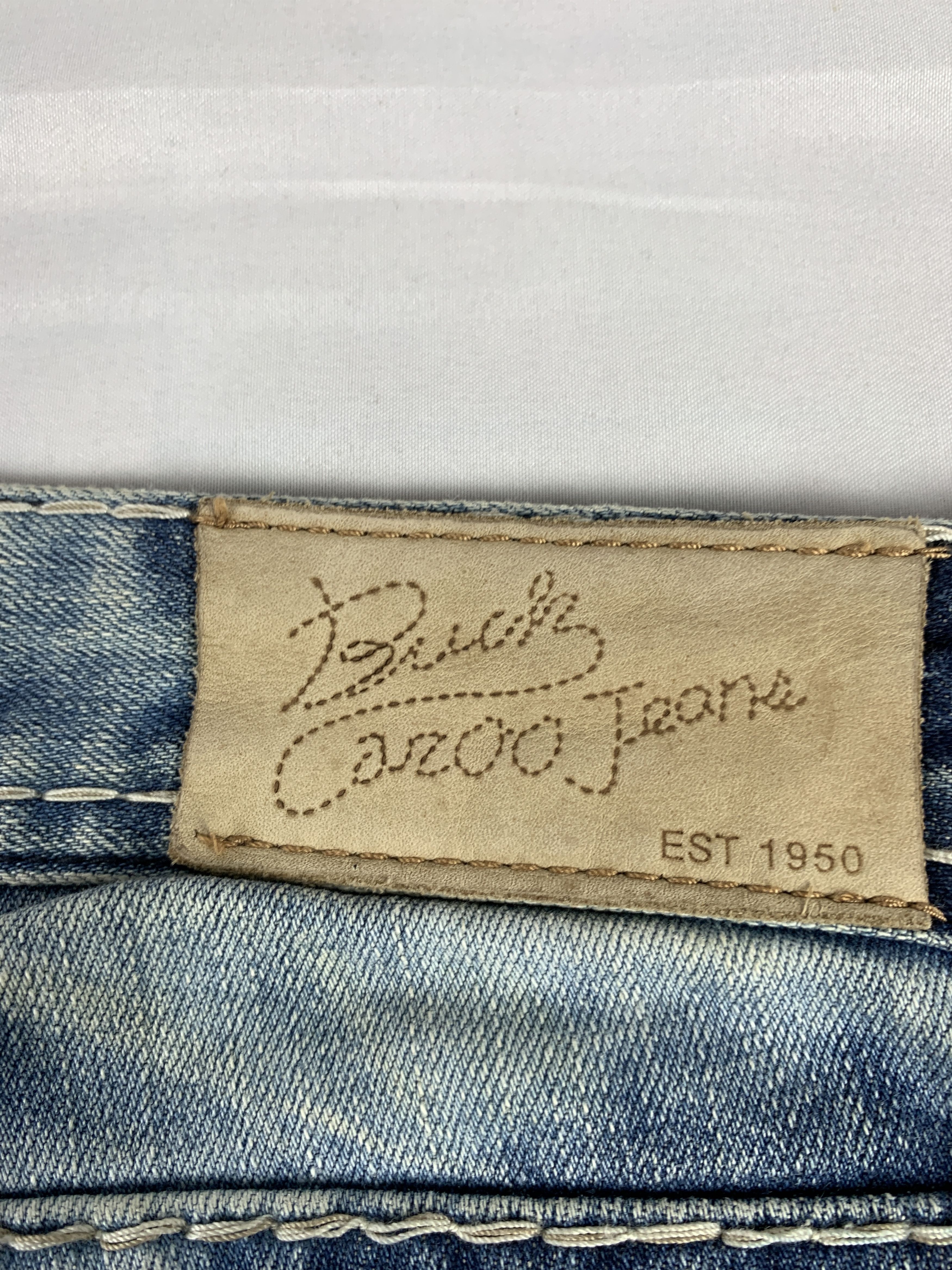 BUCKAROO Buckaroo Washed Blue Flared Bootcut Lowrise Jeans (28) Size 28" / US 6 / IT 42 - 7 Thumbnail