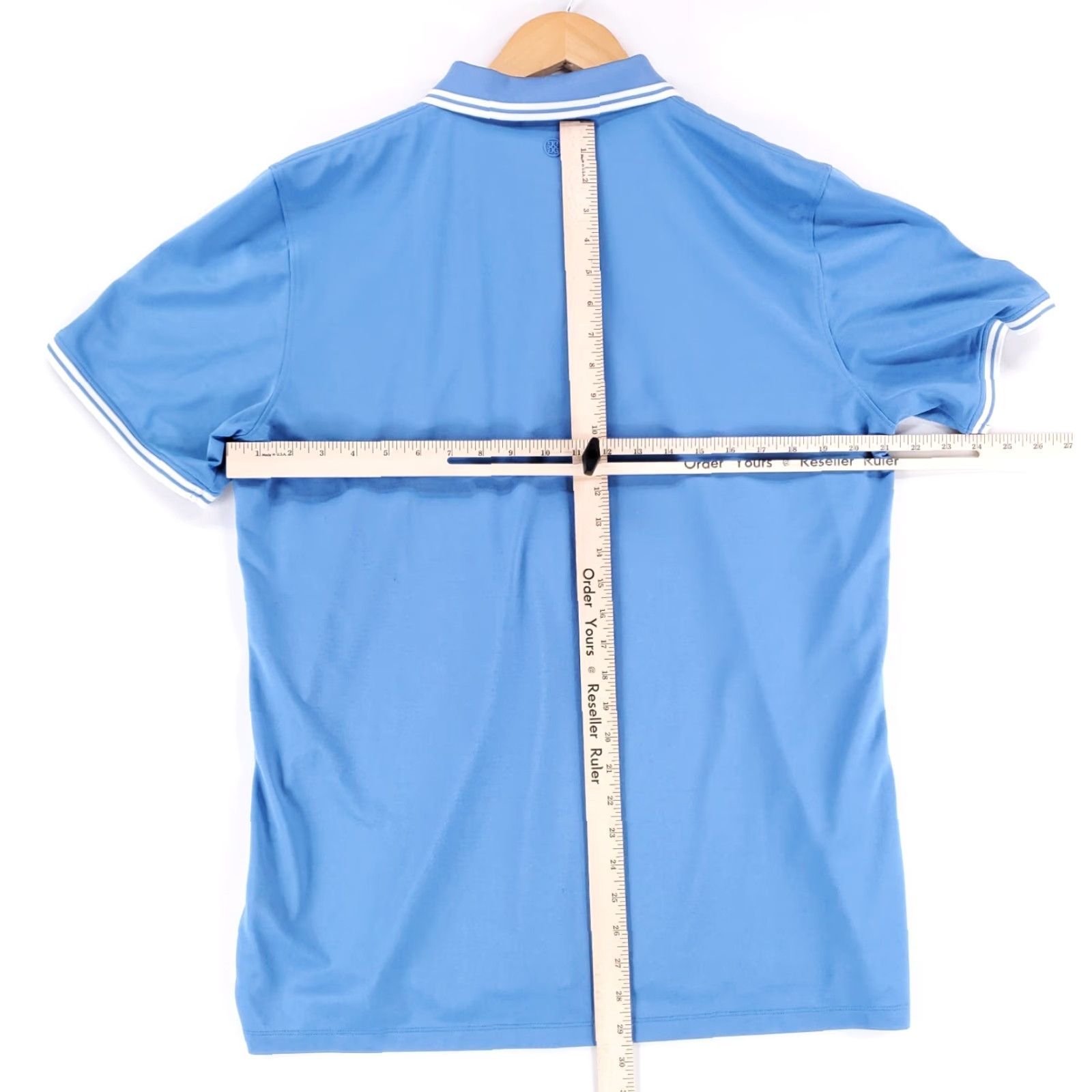 G/FORE G/Fore Polo Shirt Blue Golf Short Sleeve Performance Mens XL Shirts Mens XL Blue Golf Size US XL / EU 56 / 4 - 5 Thumbnail