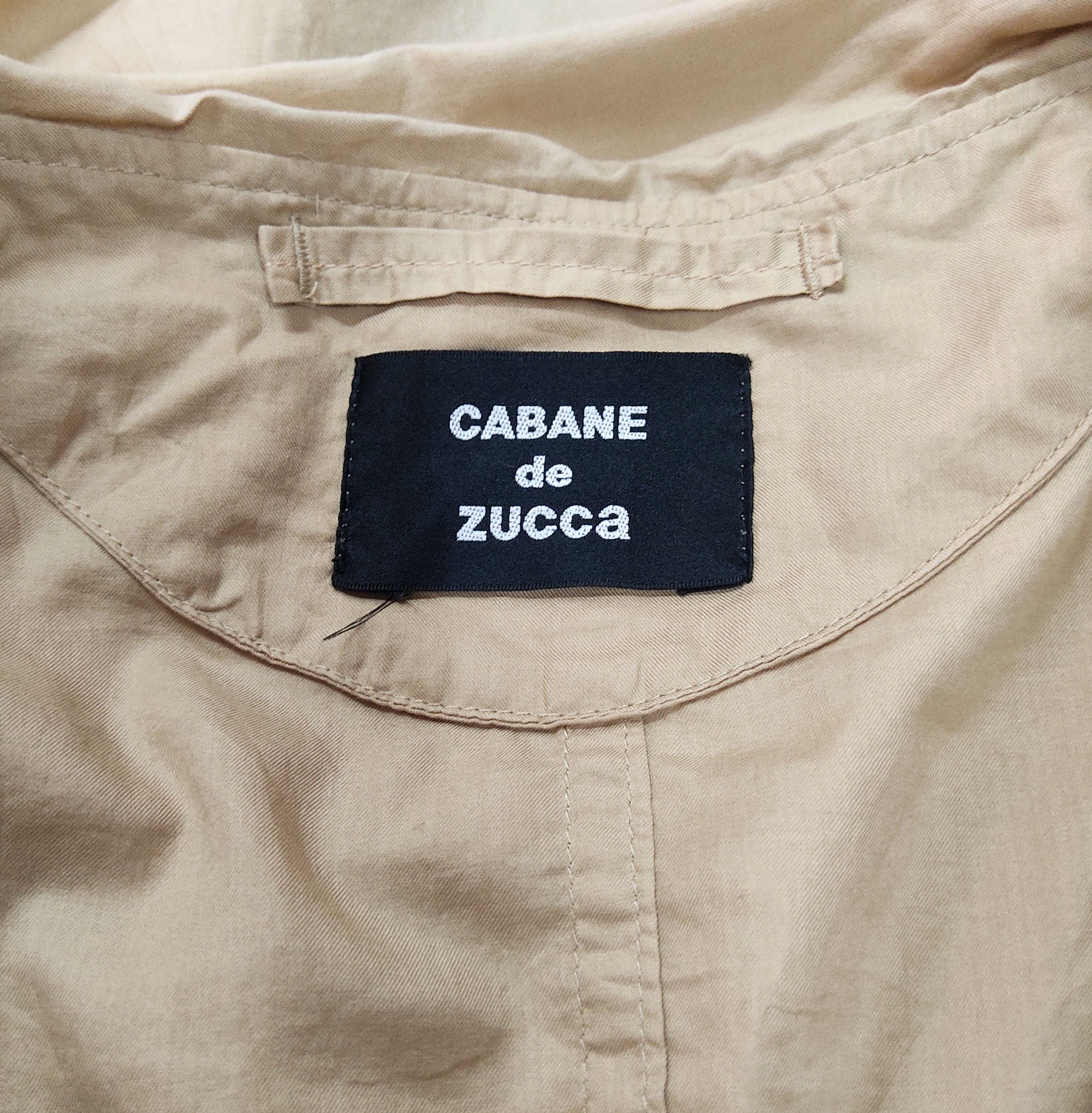 CABANE de ZUCCa × Zucca CABANE de ZUCCA Type ZU01CZ02 Cotton 100 Cape Jacket Size S / US 4 / IT 40 - 8 Thumbnail