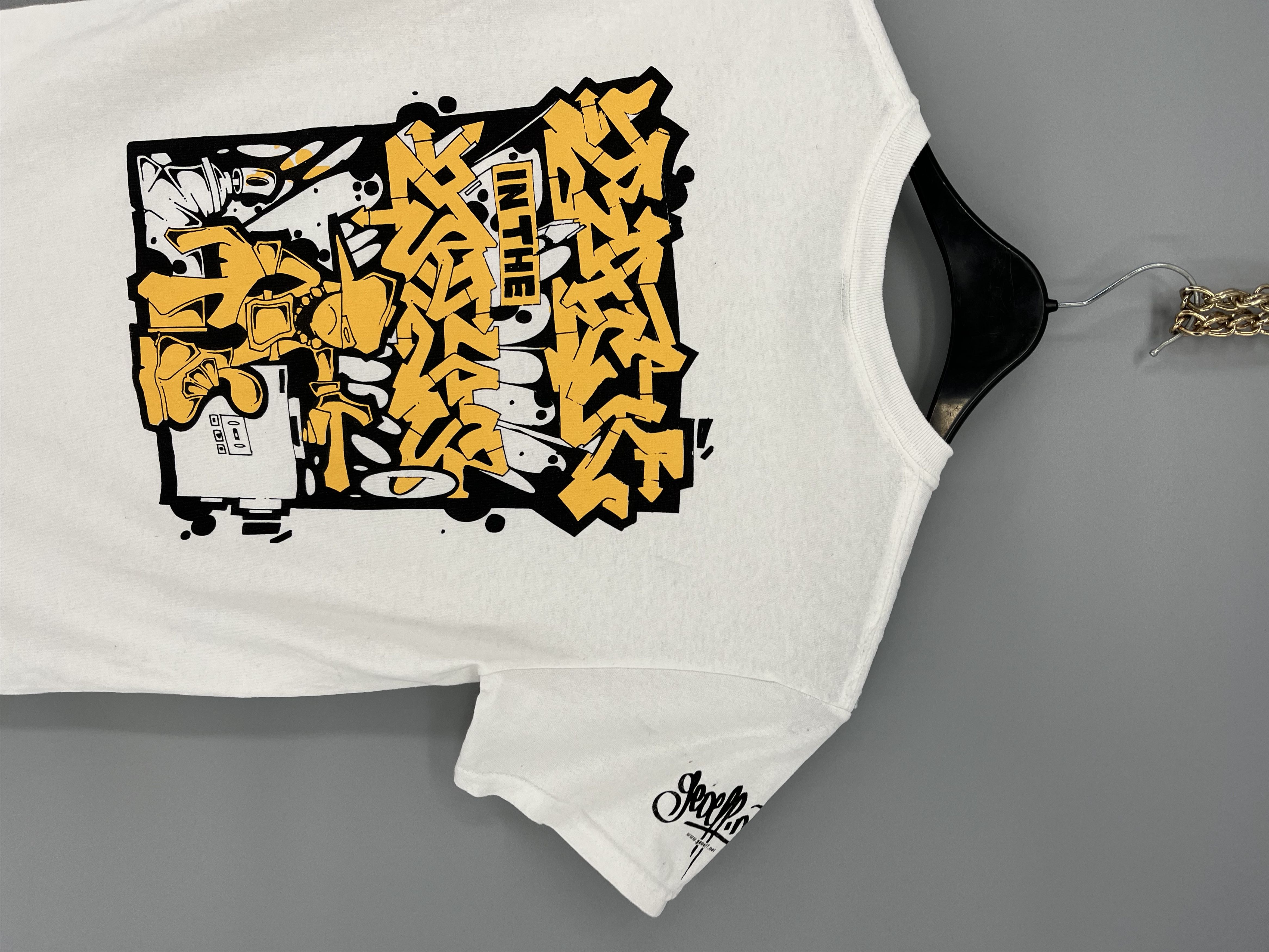 Japanese Brand Vintage Y2K ADULT “ BACK IN THE DAYS “ Humor Tee Size US S / EU 44-46 / 1 - 11 Thumbnail