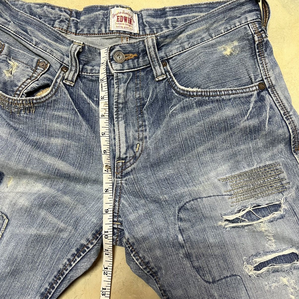 Edwin Edwin Exclusive Vintage Distressed Style Denim Jeans Size US 30 / EU 46 - 11 Thumbnail