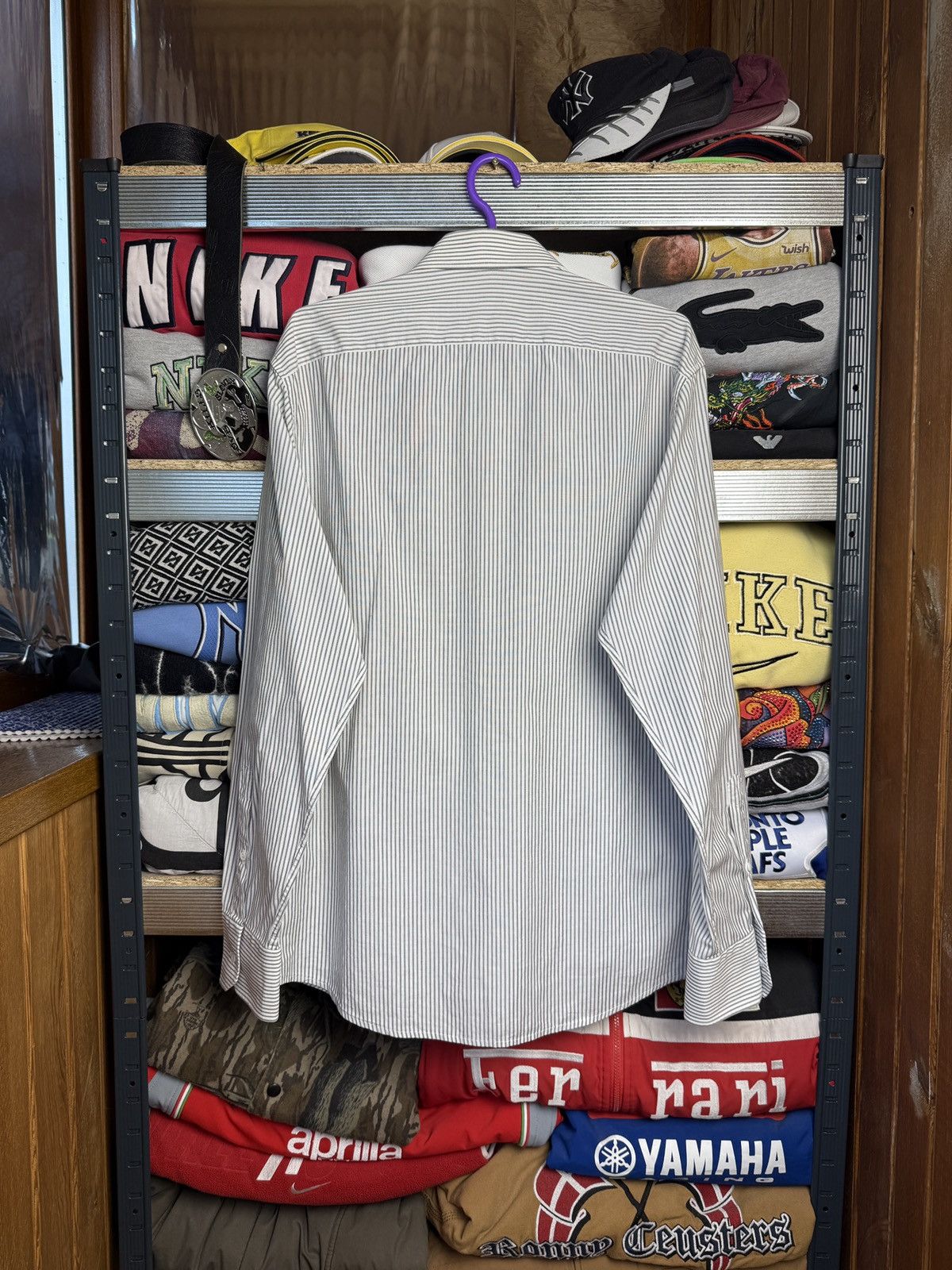 Gucci Gucci Striped Shirt Luxury Size US L / EU 52-54 / 3 - 2 Thumbnail