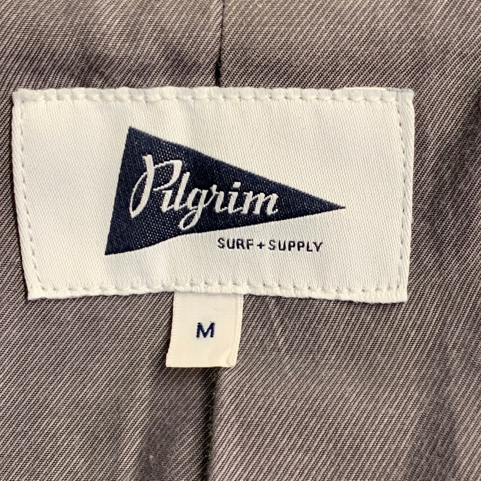 Other PILGRIM Size M Grey Black Geometric Wool Blend Snaps Jacket Size US M / EU 48-50 / 2 - 5 Thumbnail