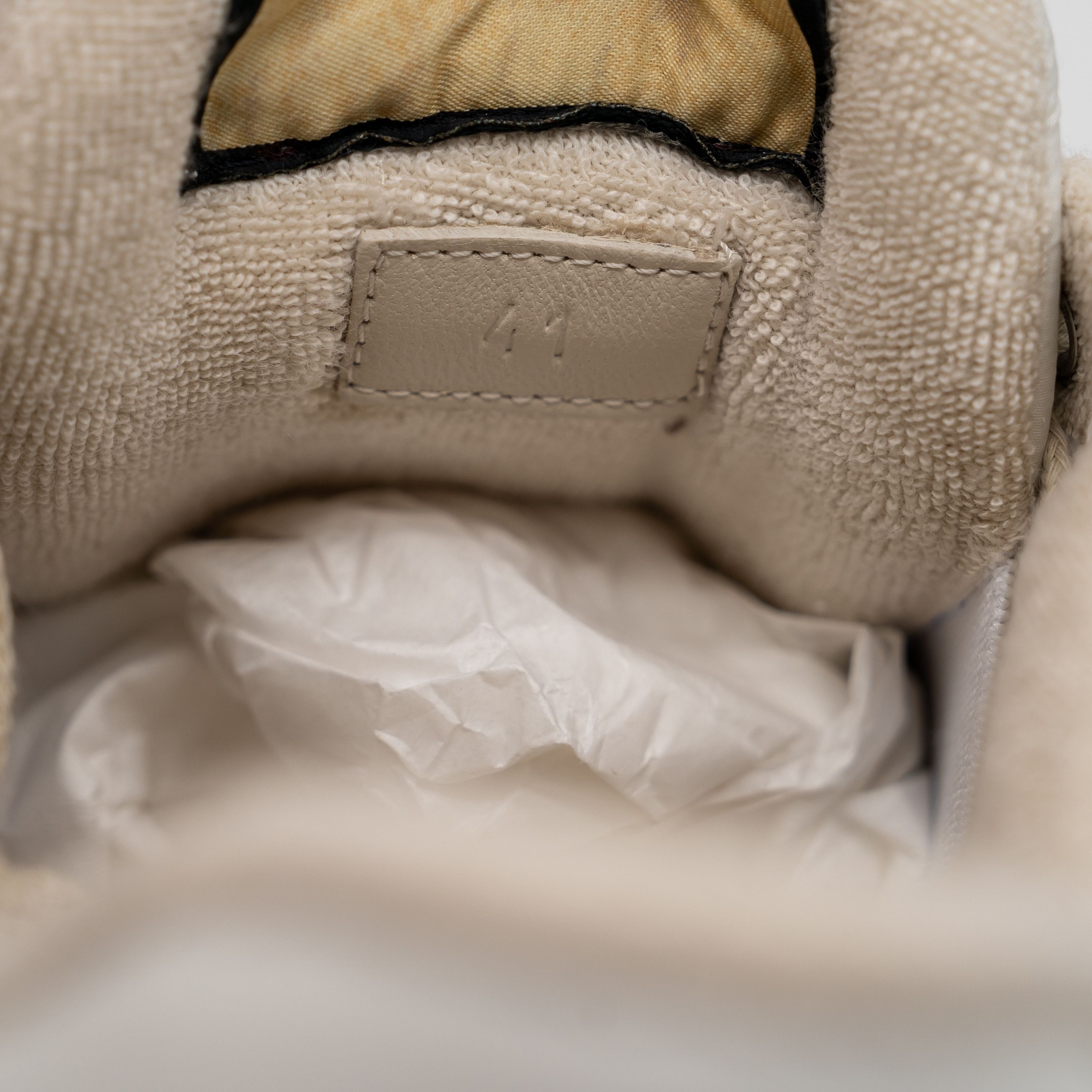 Gucci 11 US Gucci Screener Web Beige Silver Sneakers Nubuck Size US 11 / IT 41 - 11 Thumbnail