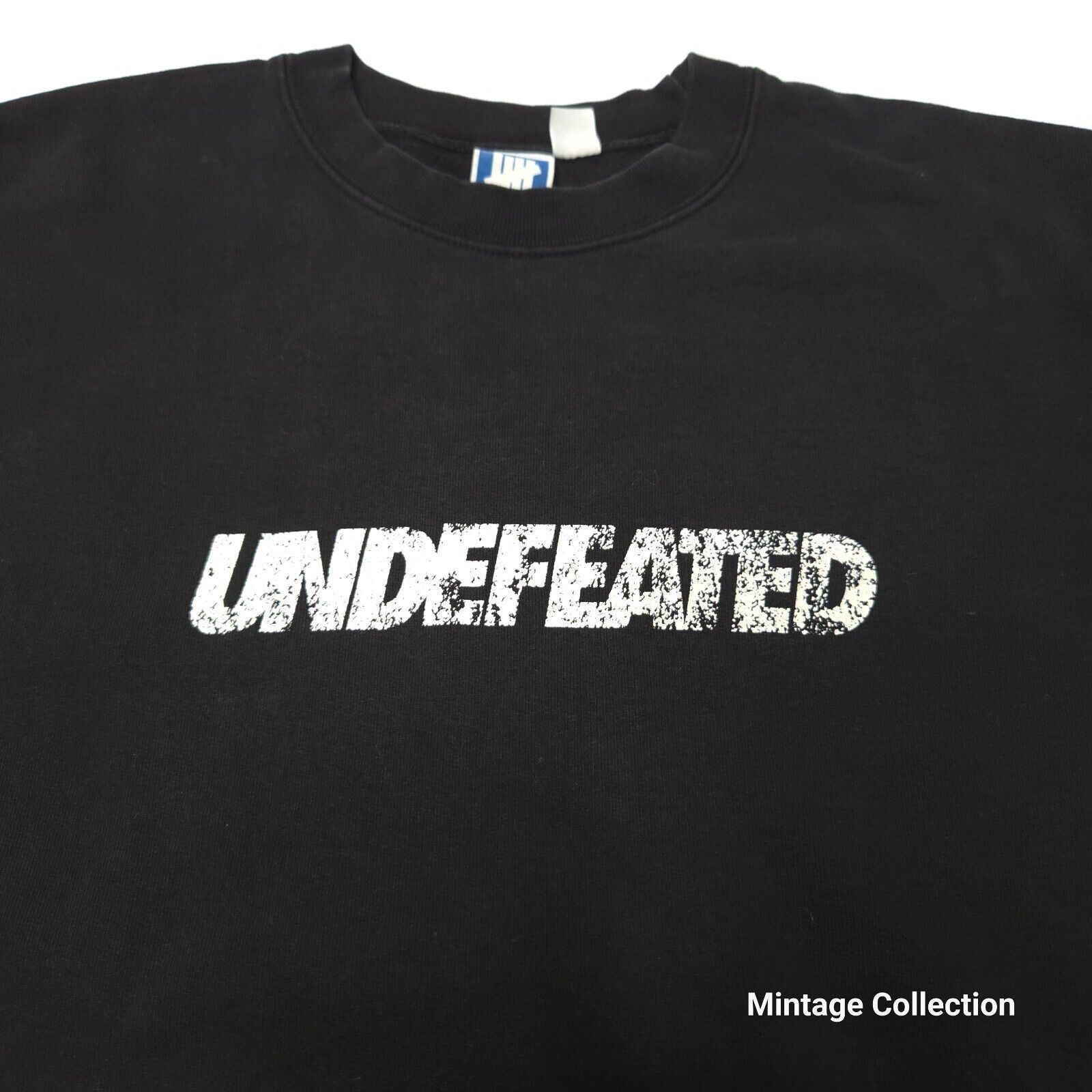 Undefeated VINTAGE UNDEFEATED BLACK HEAVY WEIGHT PULLOVER SWEATSHIRT M Size US M / EU 48-50 / 2 - 2 Thumbnail