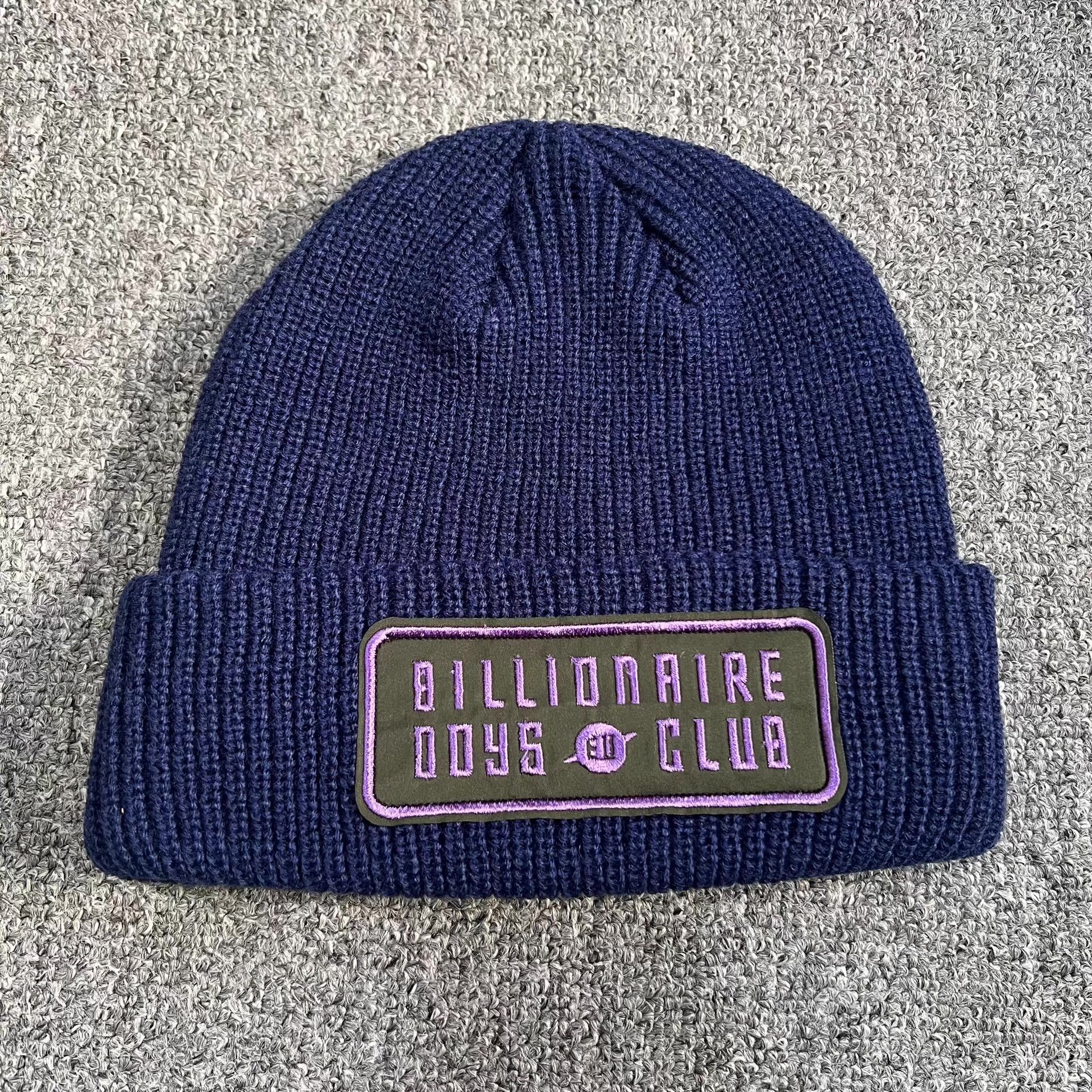 Billionaire Boys Club BBC EU Premium Embroidered Knitted Beanie Q7 Size ONE SIZE - 7 Thumbnail