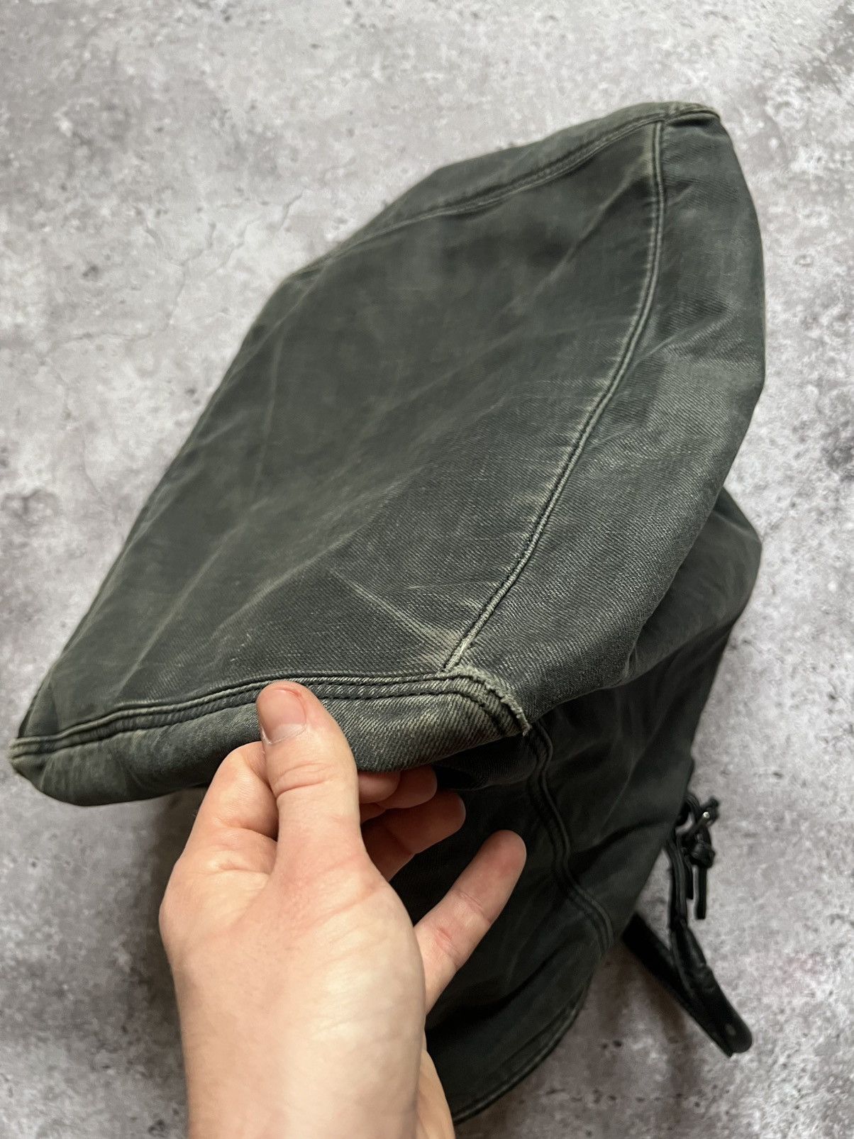Diesel × Vintage Vintage Diesel Washed Denim Bag Size ONE SIZE - 16 Thumbnail