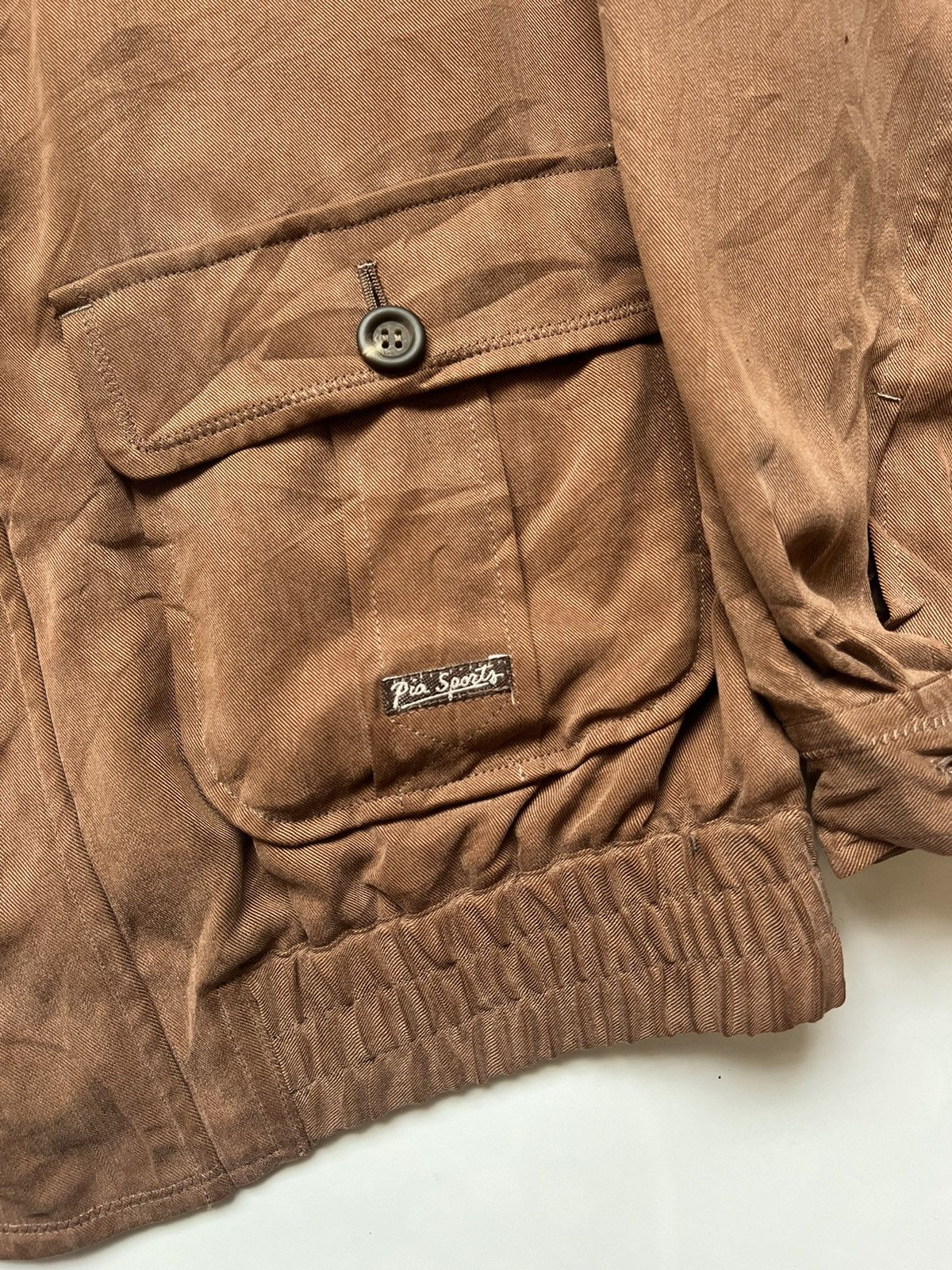 Japanese Brand Vintage 90s Pia Sports Woodyland Bomber Jacket Size US XL / EU 56 / 4 - 4 Thumbnail