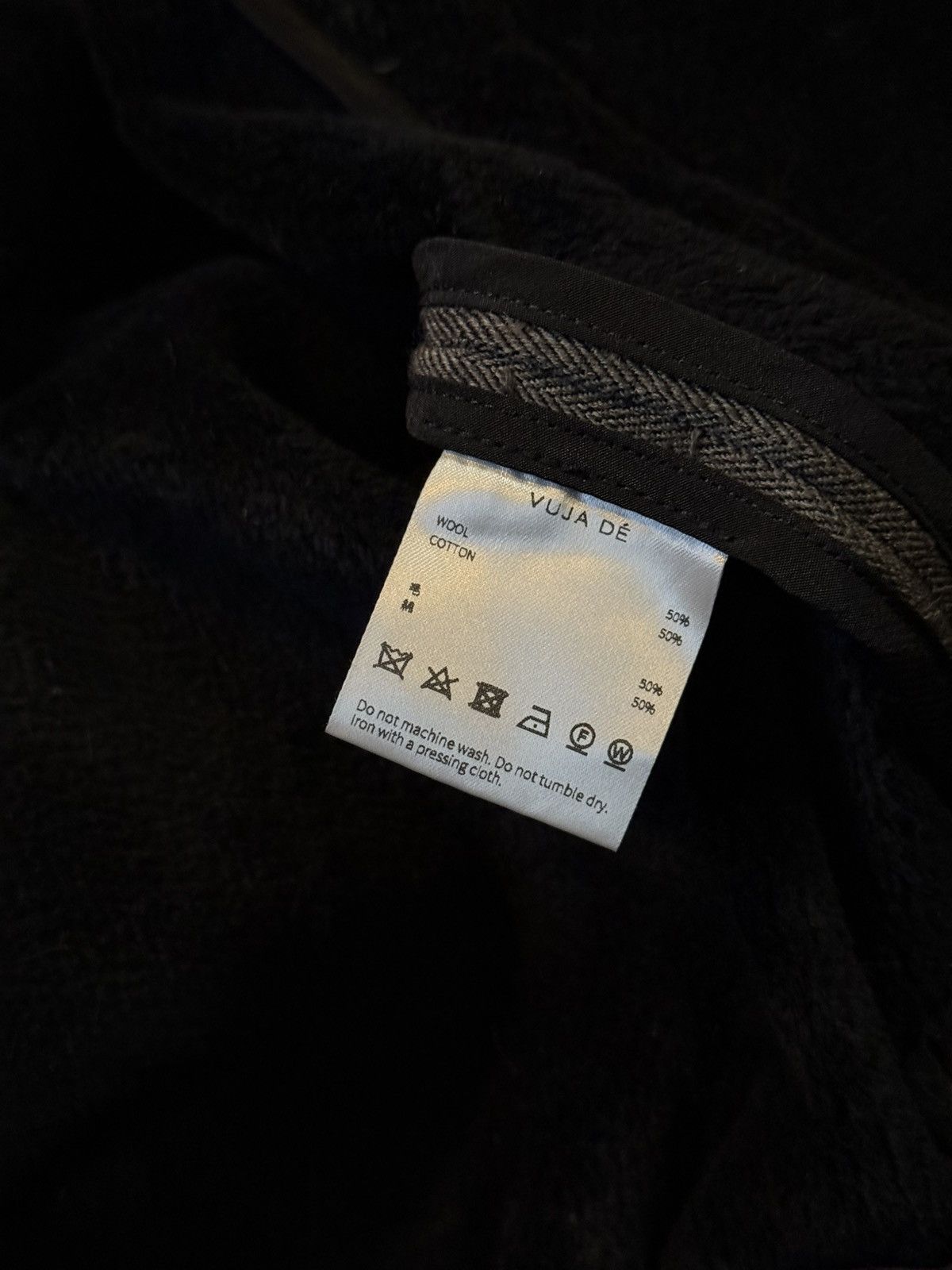 Vuja De Vuja De Ryan Herringbone Fleece Jacket Size US M / EU 48-50 / 2 - 5 Thumbnail